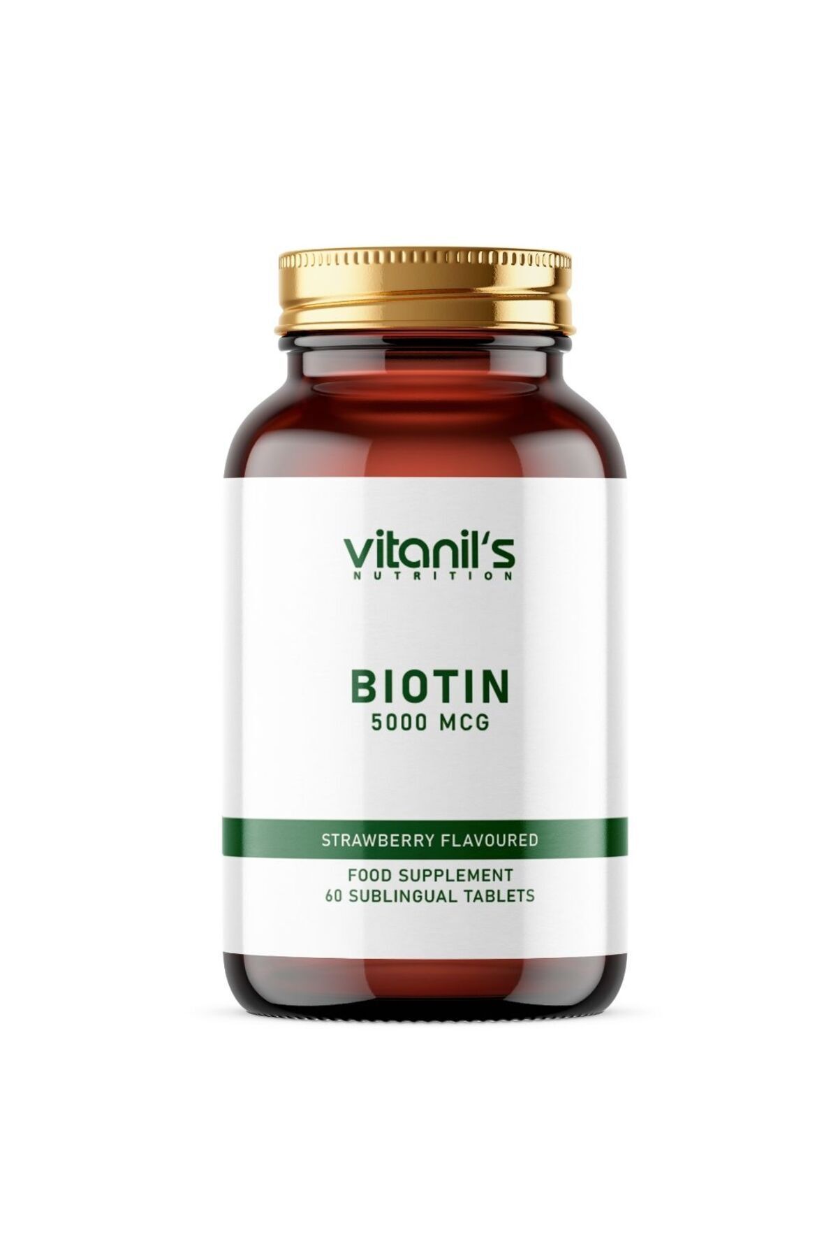 Vitanil's Nutrition Biotin Chewable 60 Tablet - 5000 Mcg