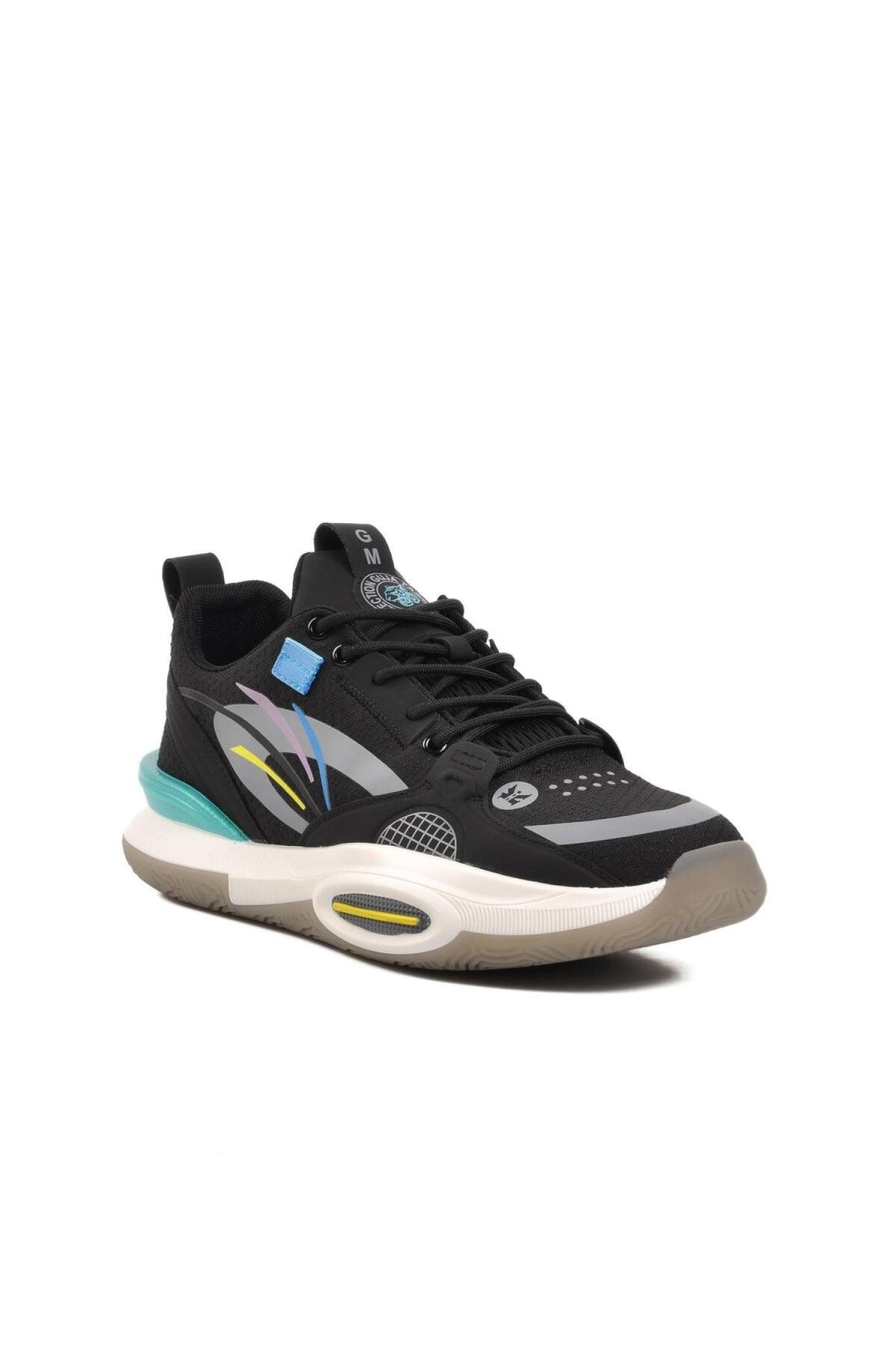 23y617 Erkek Sneaker Ayakkabı — مشکی 23Y617 — تصویر 2 از 5