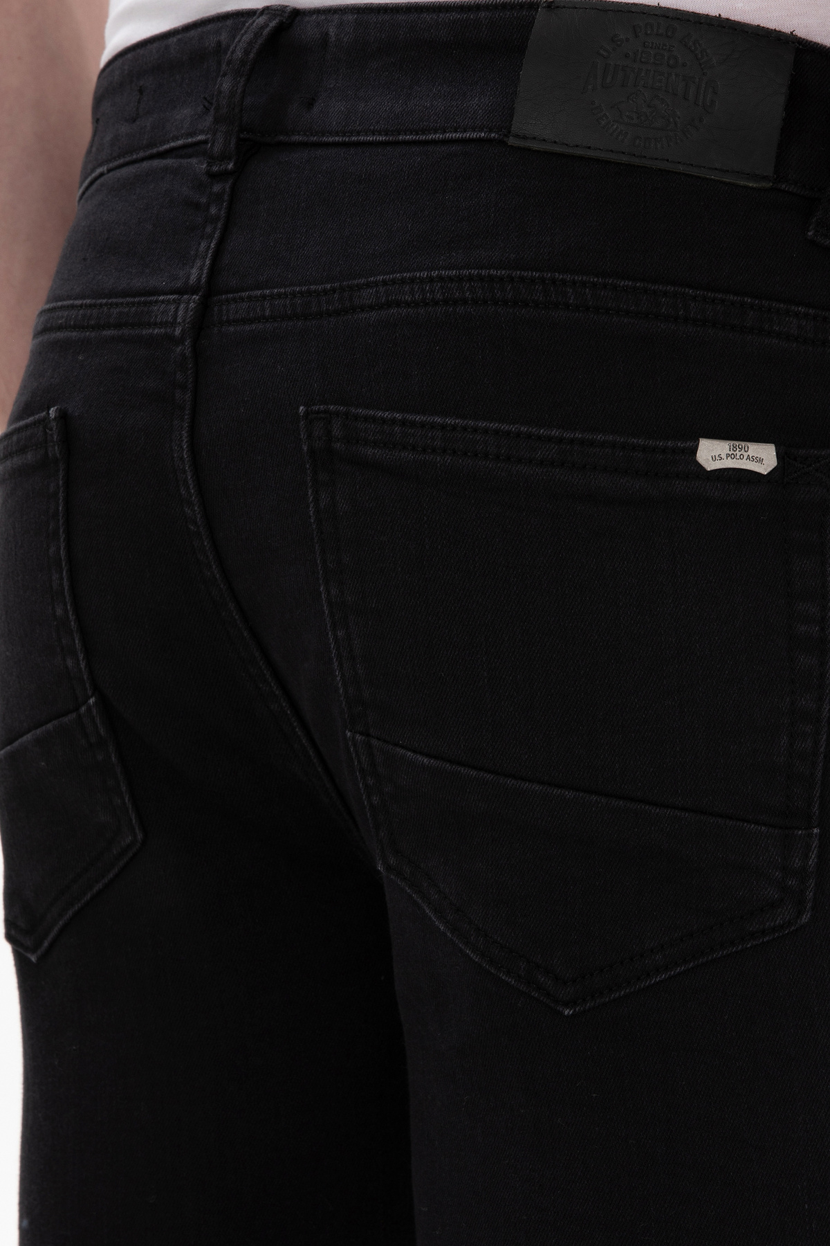 U.S. Polo Assn. Erkek Eflatun Jean Pantolon 50293997-DN0013 görsel 6