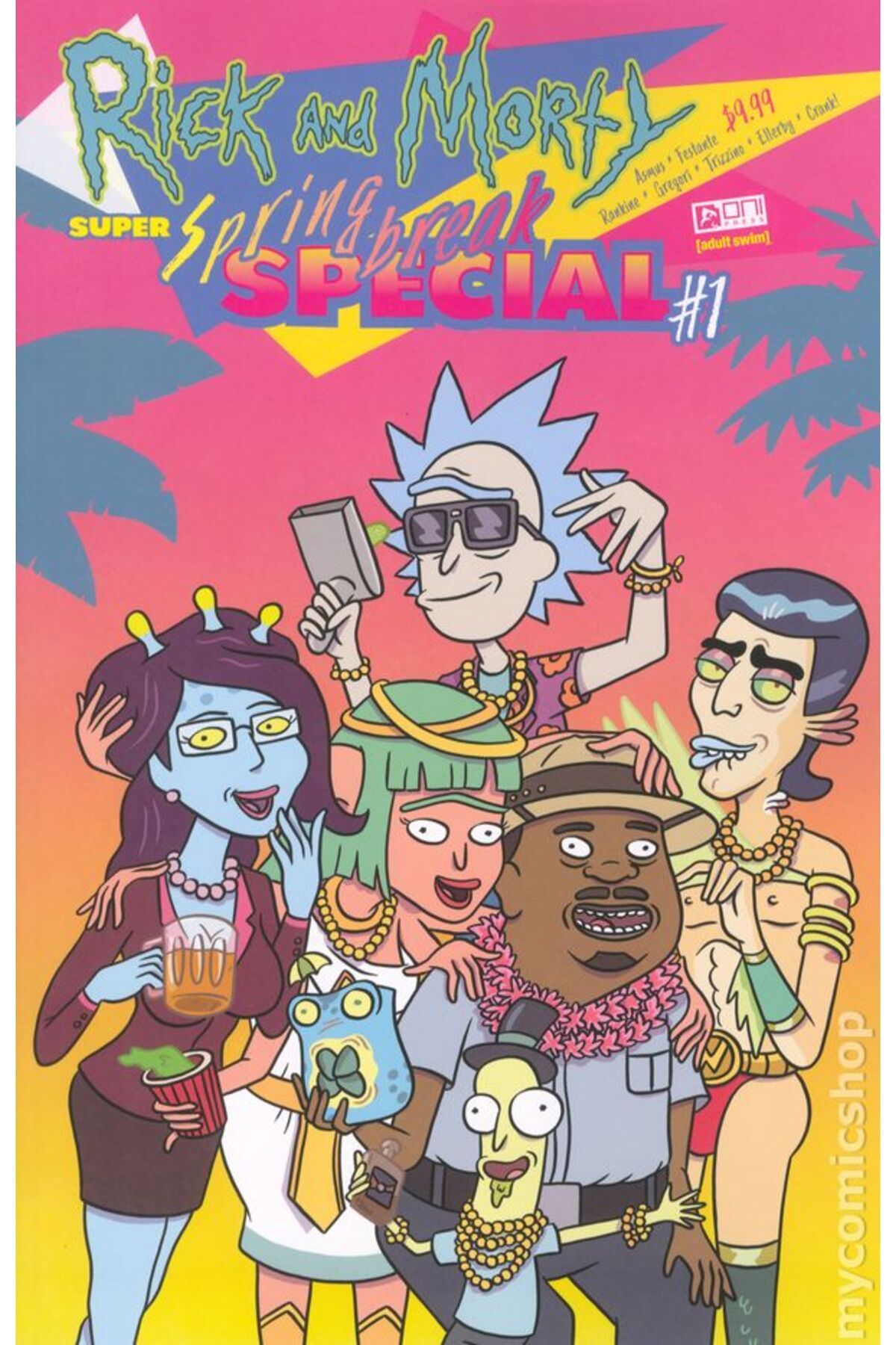 Kolektif Kitap Rick and Morty Super Spring Break Special (One Shot İngilizce)