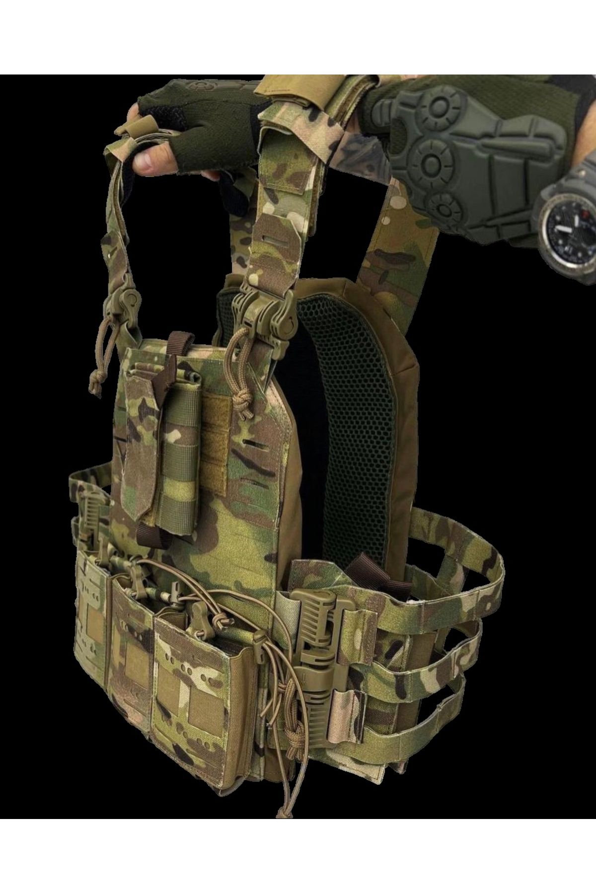Astüm Askeri Malzeme-Military Assault Vest with Multicam Pattern 5