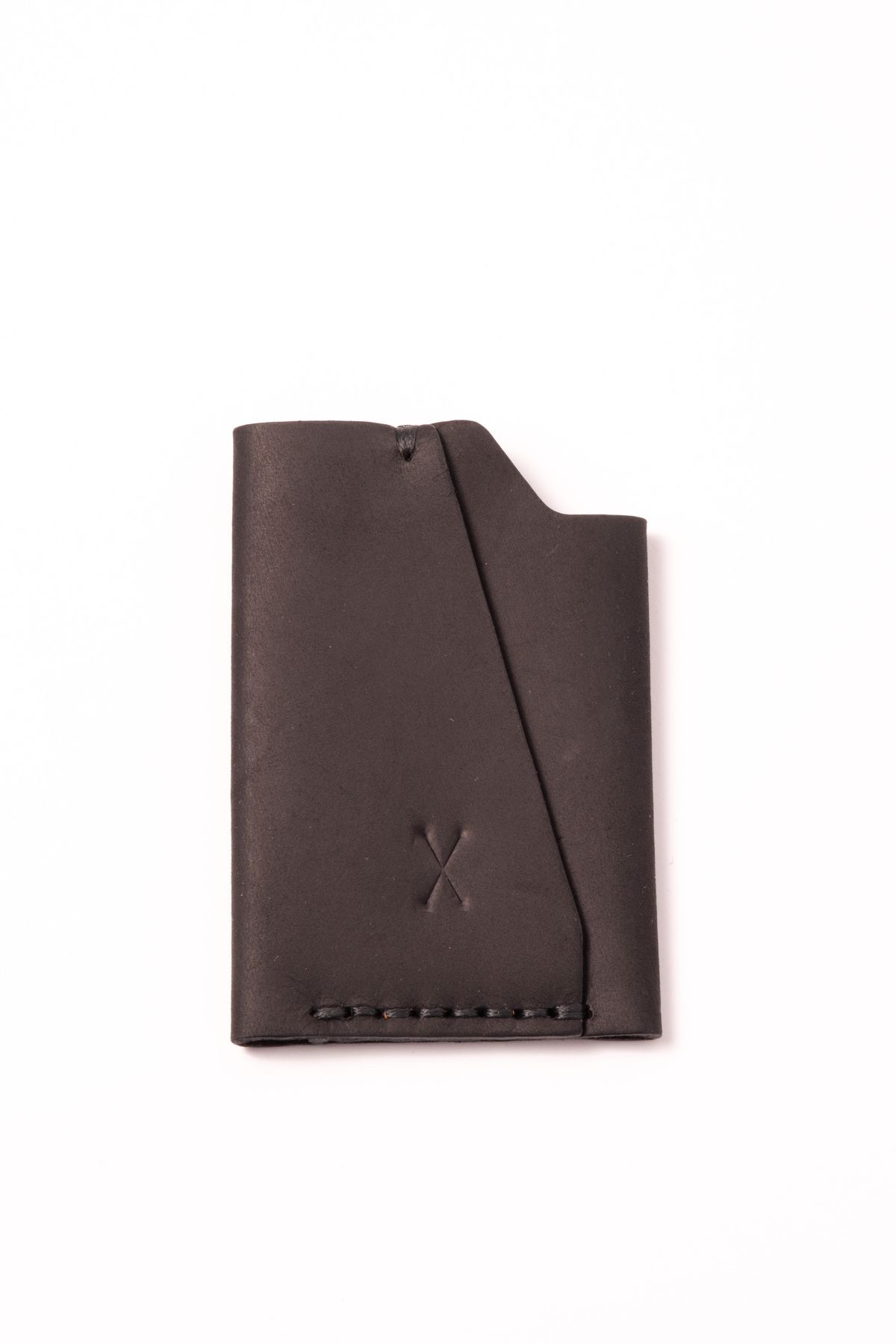 minimal X design-Minimal X Urban Card Holder - Real Leather Handmade - Minimal, Stylish, Practical 4