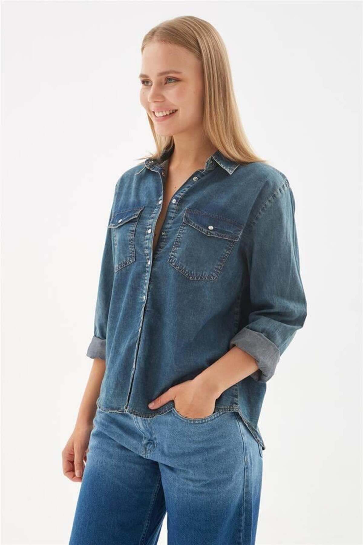 Fashion Friends-Blue Denim Shirt 6