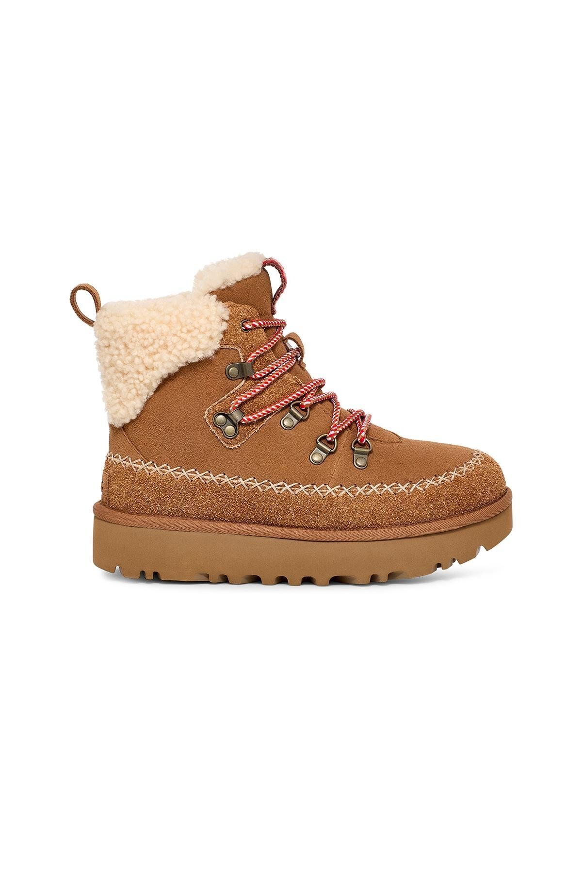 UGG W CLASSIC ALPINE LACE UP CHESTNUT (TABA) 1158271