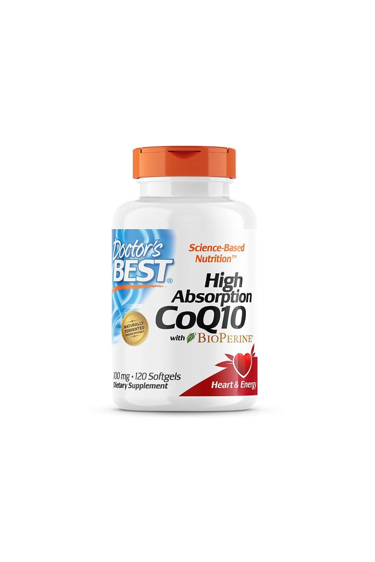 Doctor's Best , High Absorption CoQ10, 100 mg, 120 Softgels vr43