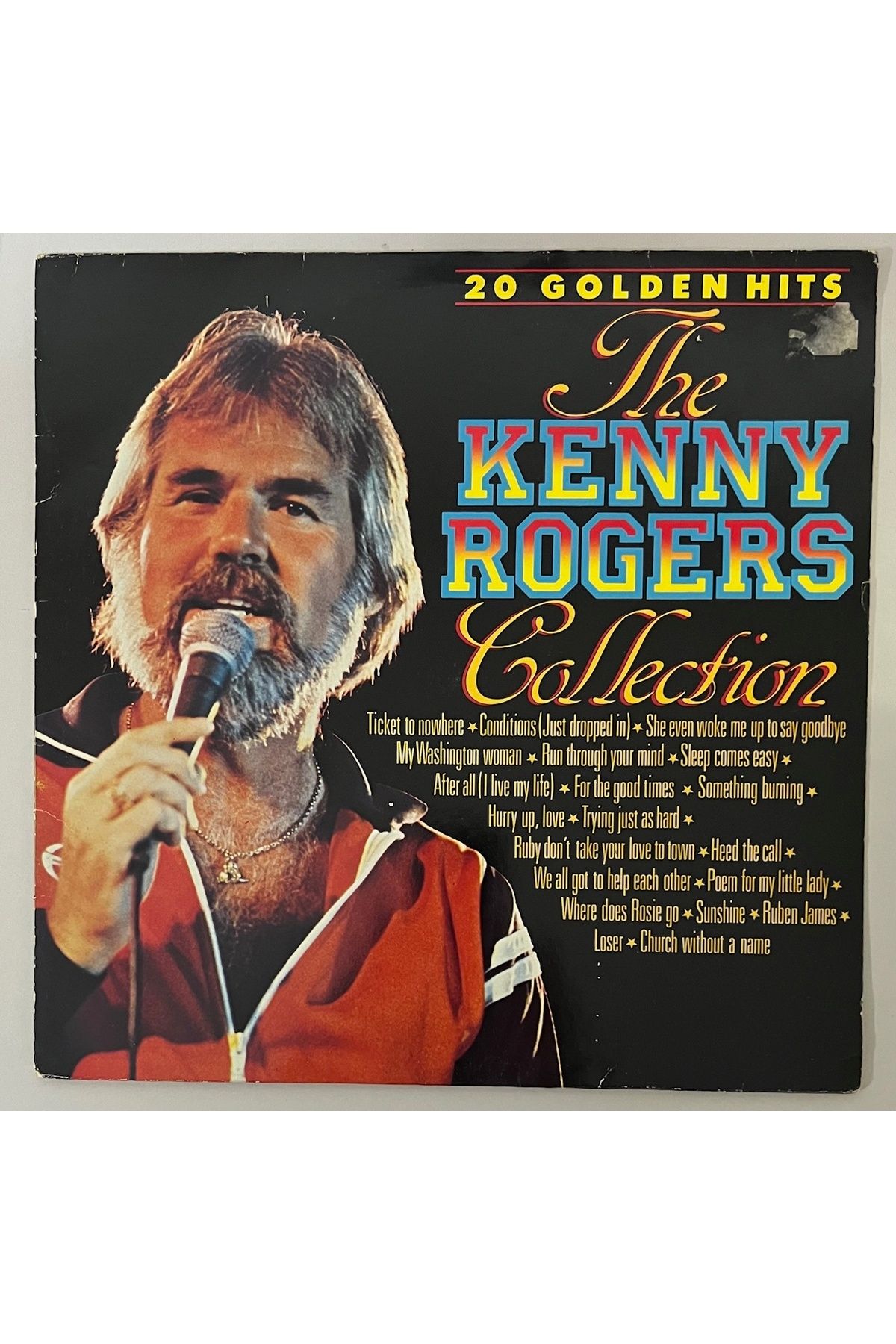 Plakevi İzmir Kenny Rogers Collection 20 Golden Hits Plak (Orijinal Dönem Hollanda Baskı Plak)