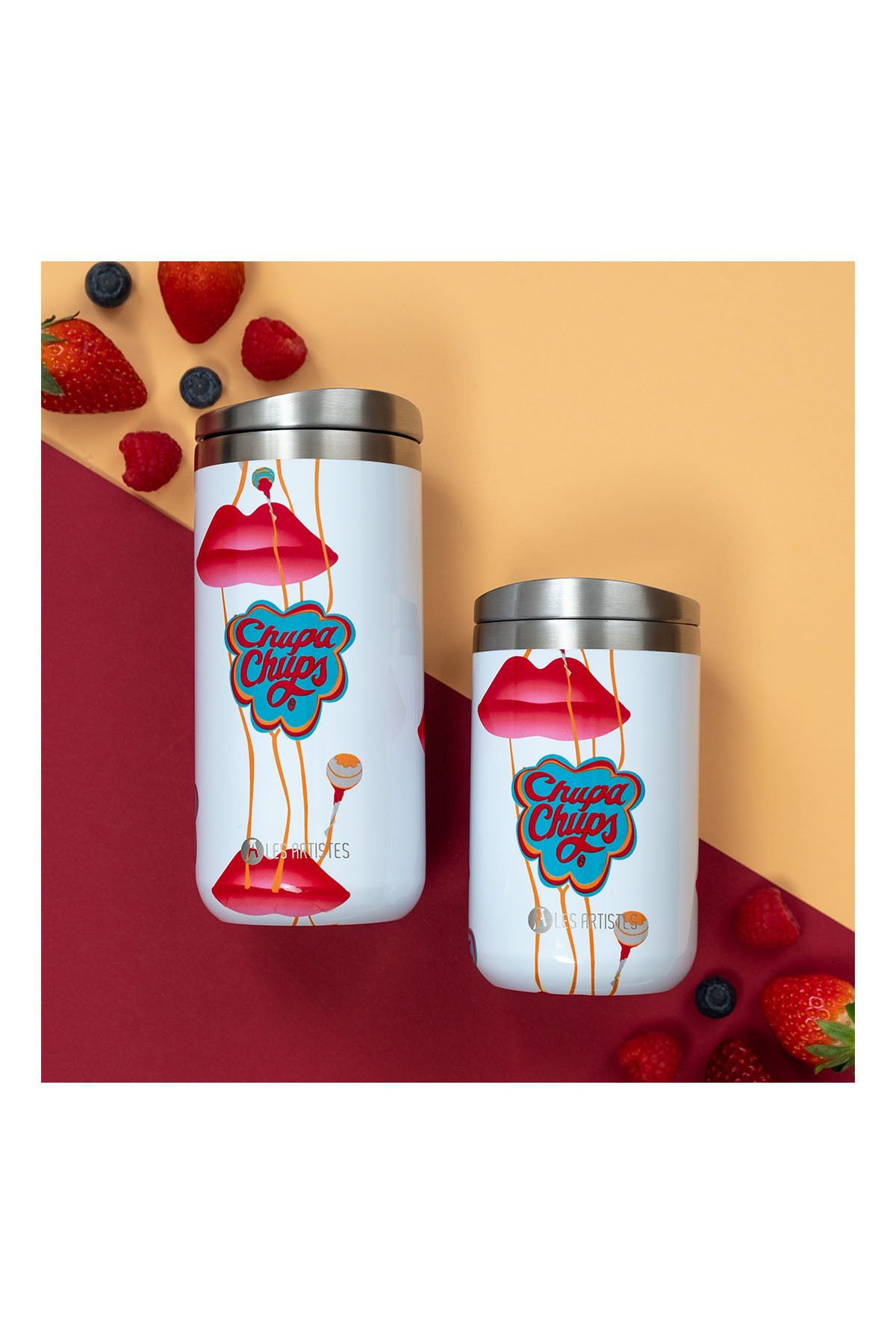 Les Artistes Paris-350ml Thermal Insulated Steel Thermos Mug - Chupa Kiss 4