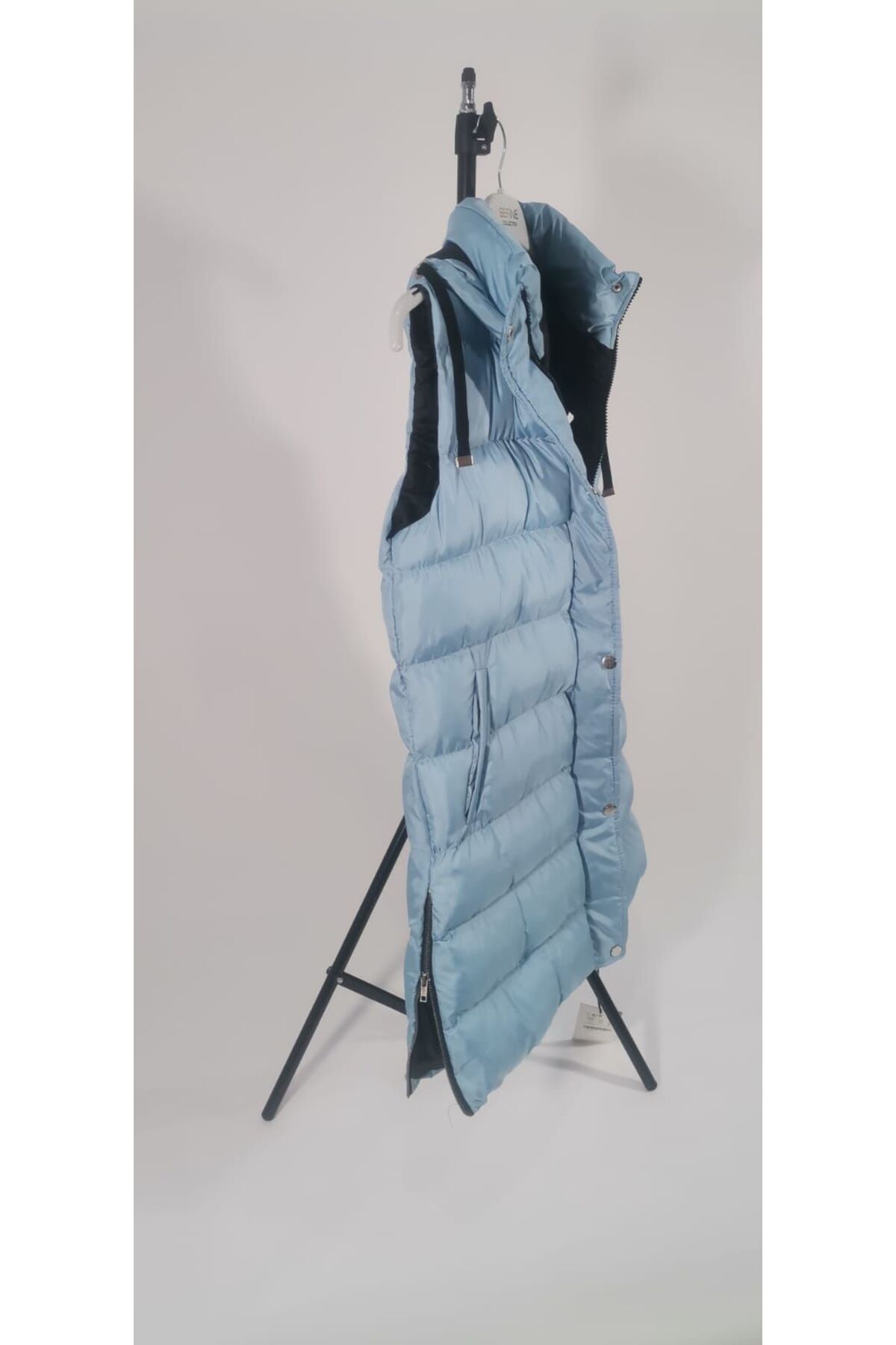 KASİDE-Women's Hooded Puffer Vest 4