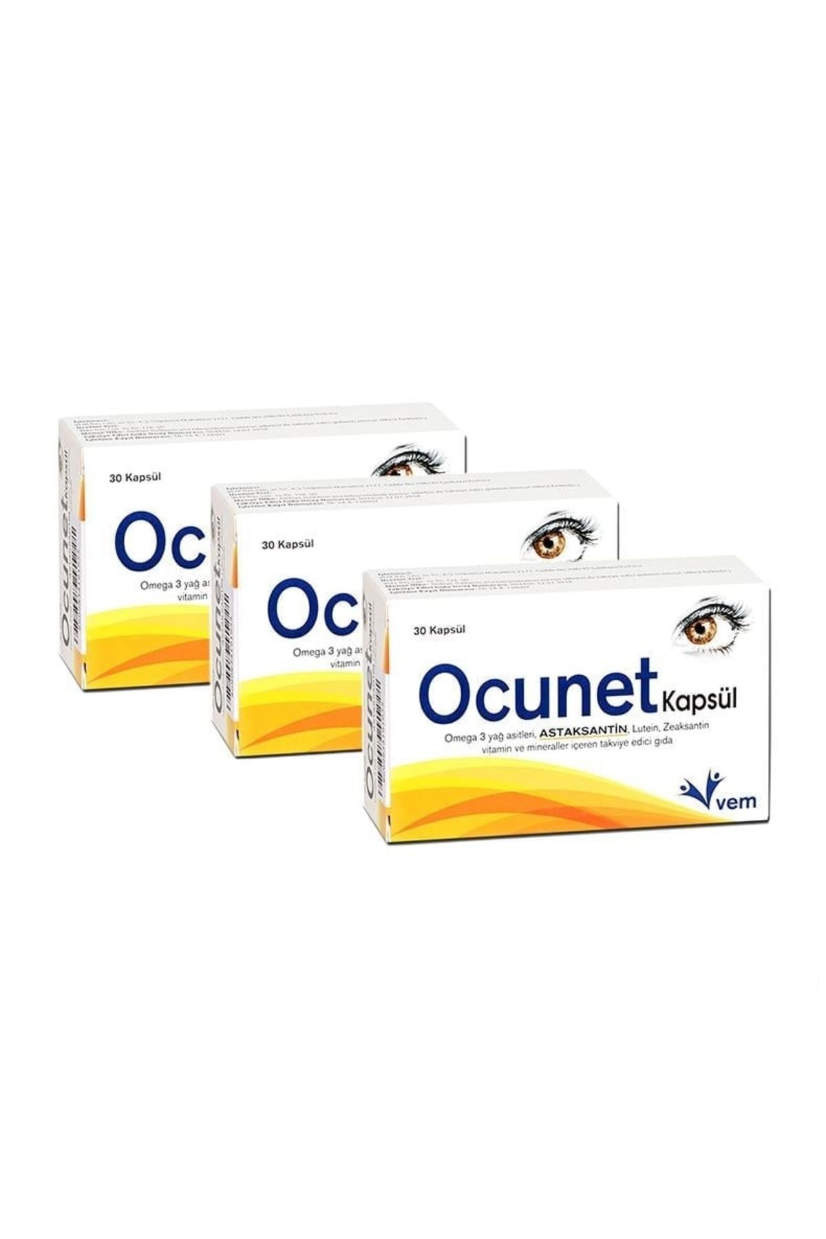 Ocunet 30 Kapsül 3 Adet