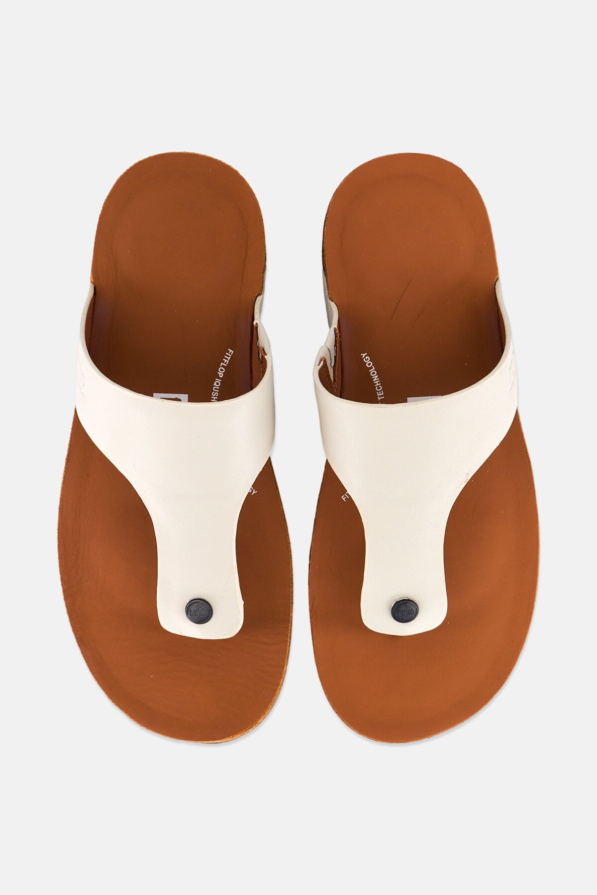 Fitflop-Men Toe-Post Slip On Sandals, Brown 3
