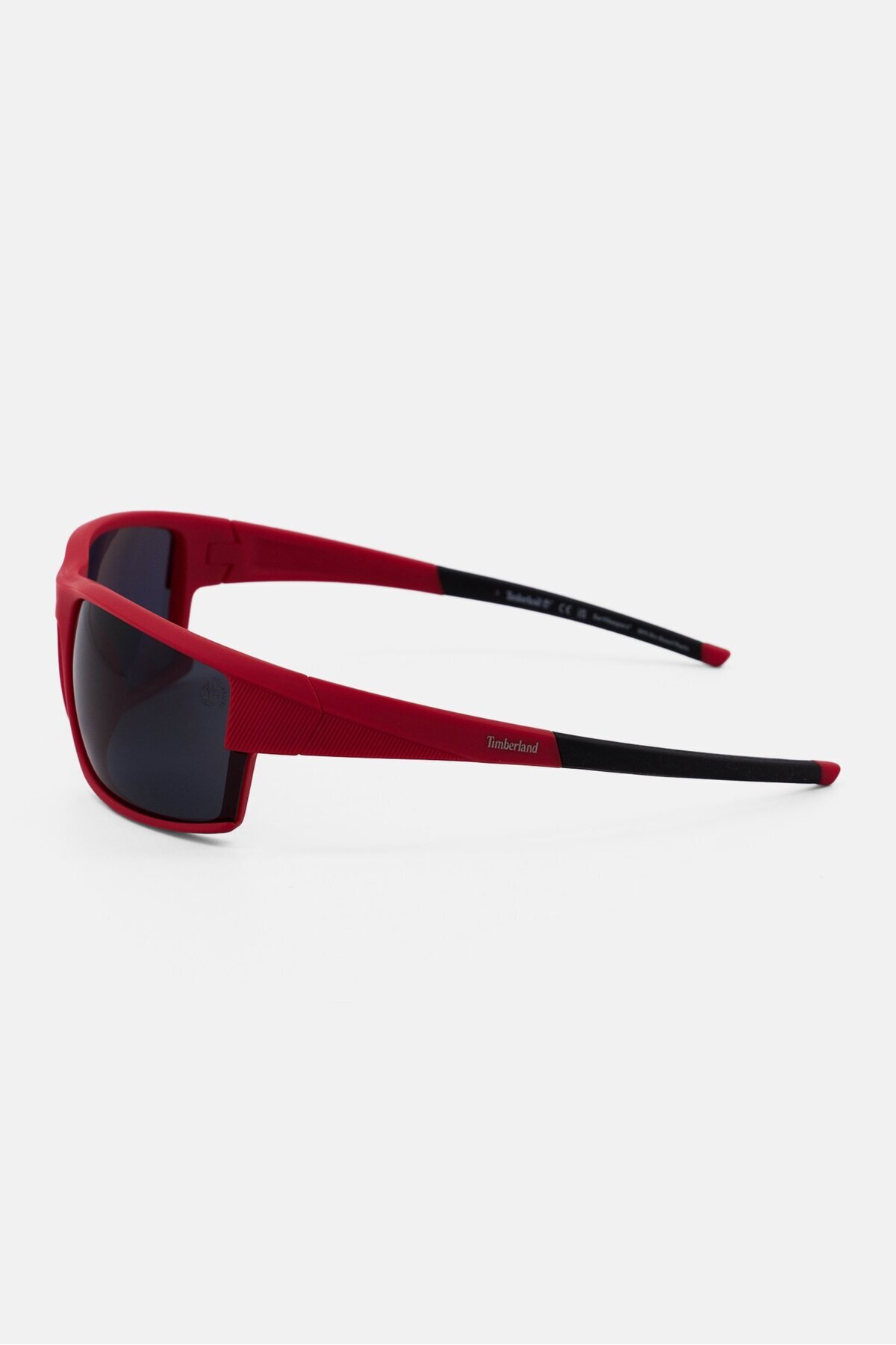 Timberland-Men TB9308 Rectangular Sunglasses, Red 3