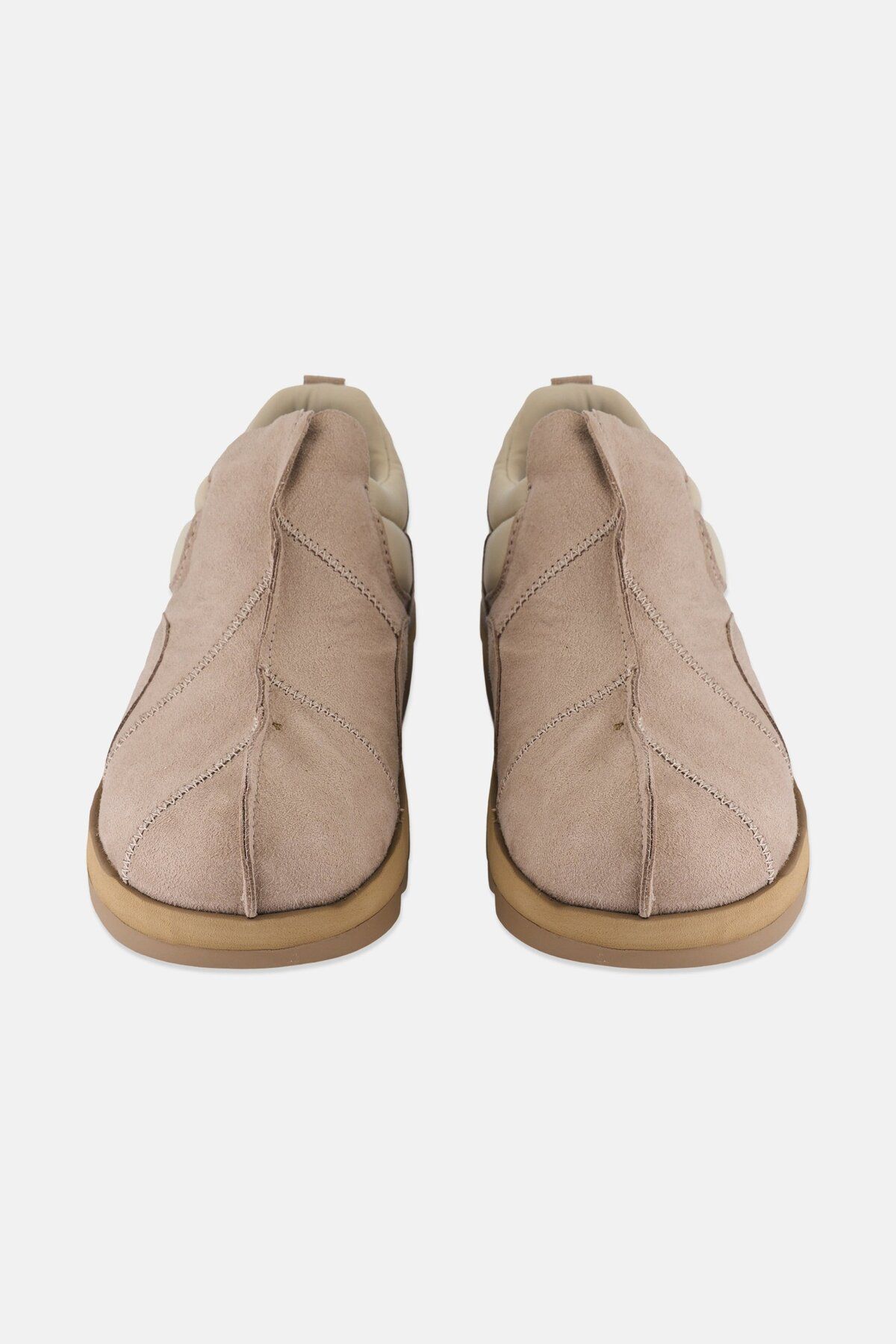 Reebok-حذاء جري سهل الارتداء للرجال من Beatnik Moc، باللون البيج 3