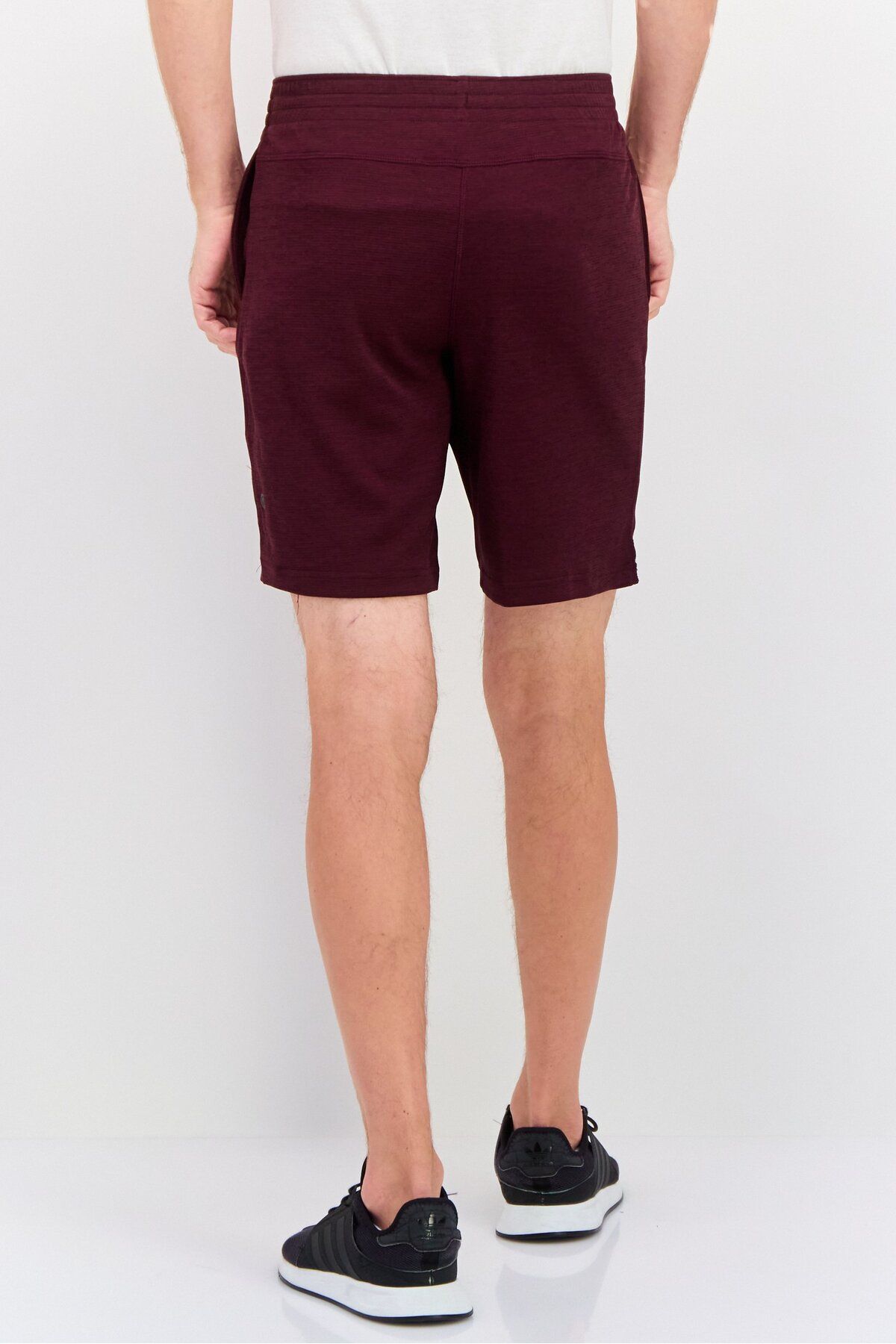 Champion-Men Sportswear Fit Heather Training Shorts, Maroon 4