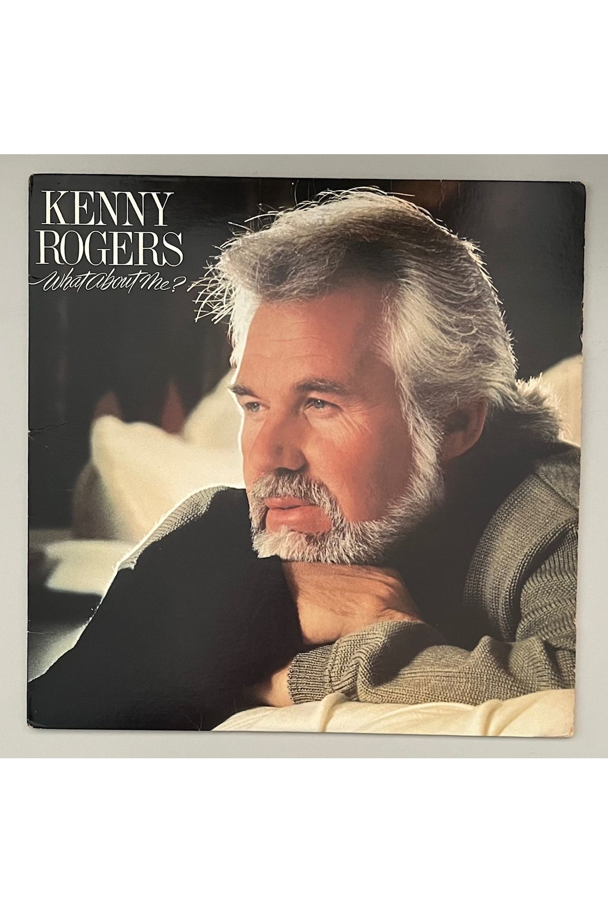 Plakevi İzmir Kenny Rogers What About Me? Lp Plak (Orijinal Dönem 1984 Amerika Baskı Plak)