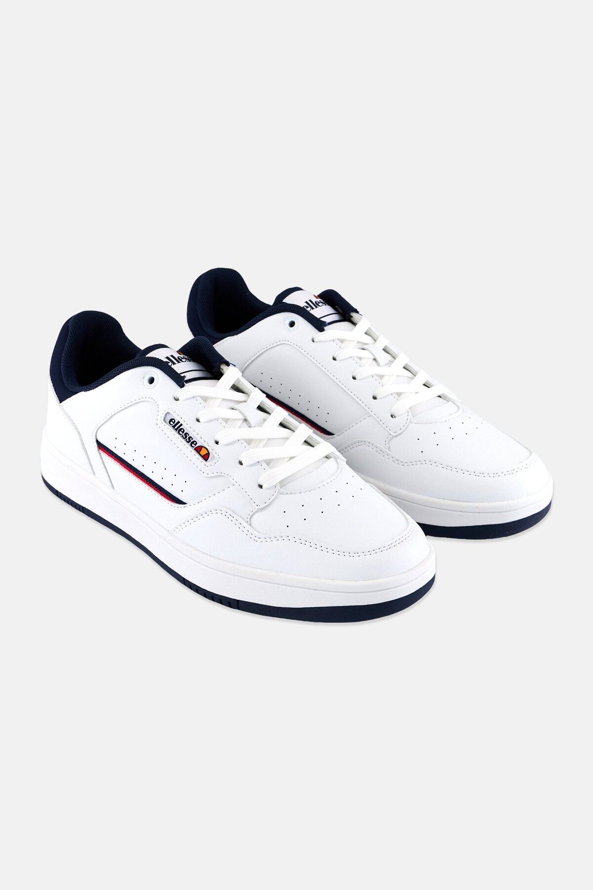 Ellesse-Men Forza Cupsole Lace Up Outdoor Sports Shoes, White 1
