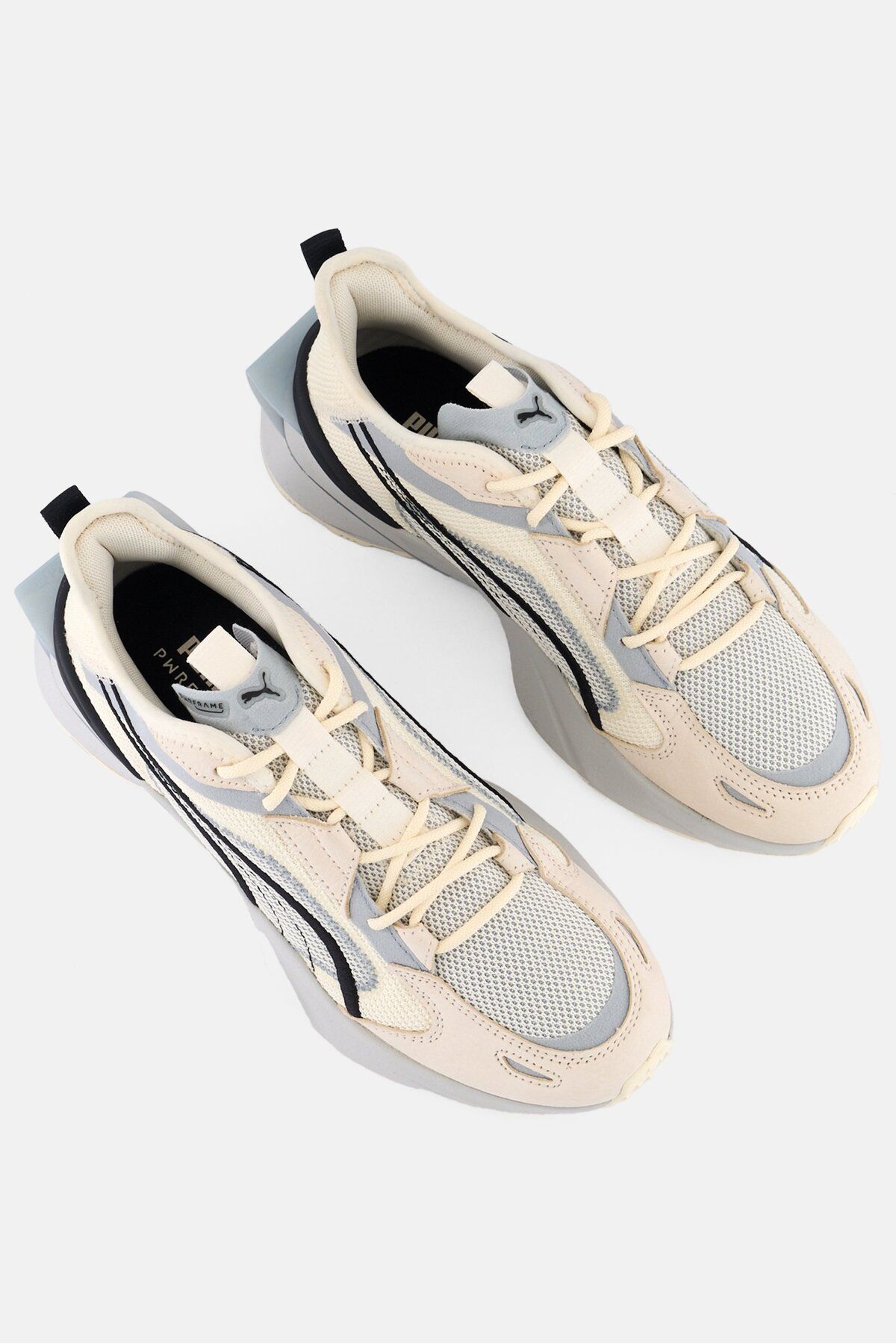 Puma-Men Pwrframe OP-1 Handcraft Lace Up Shoes, Cream 4