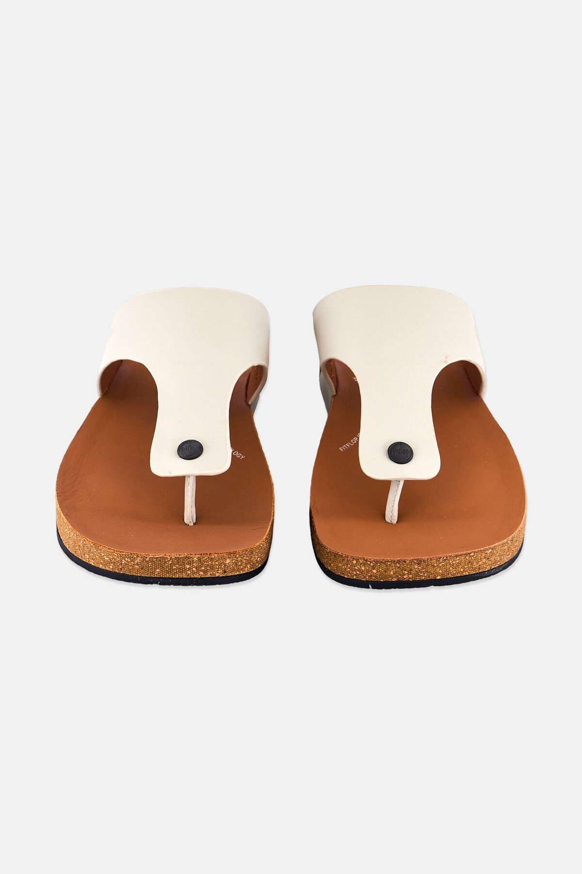 Fitflop-Men Toe-Post Slip On Sandals, Brown 4