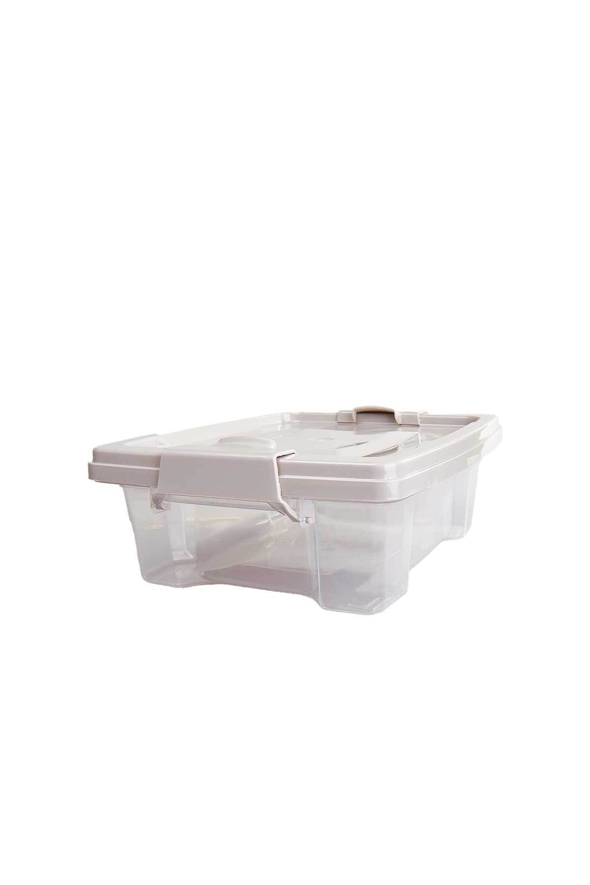 QUTU-Q-Lear Box 1.5 L Ziplock Storage Box-Yellow 2