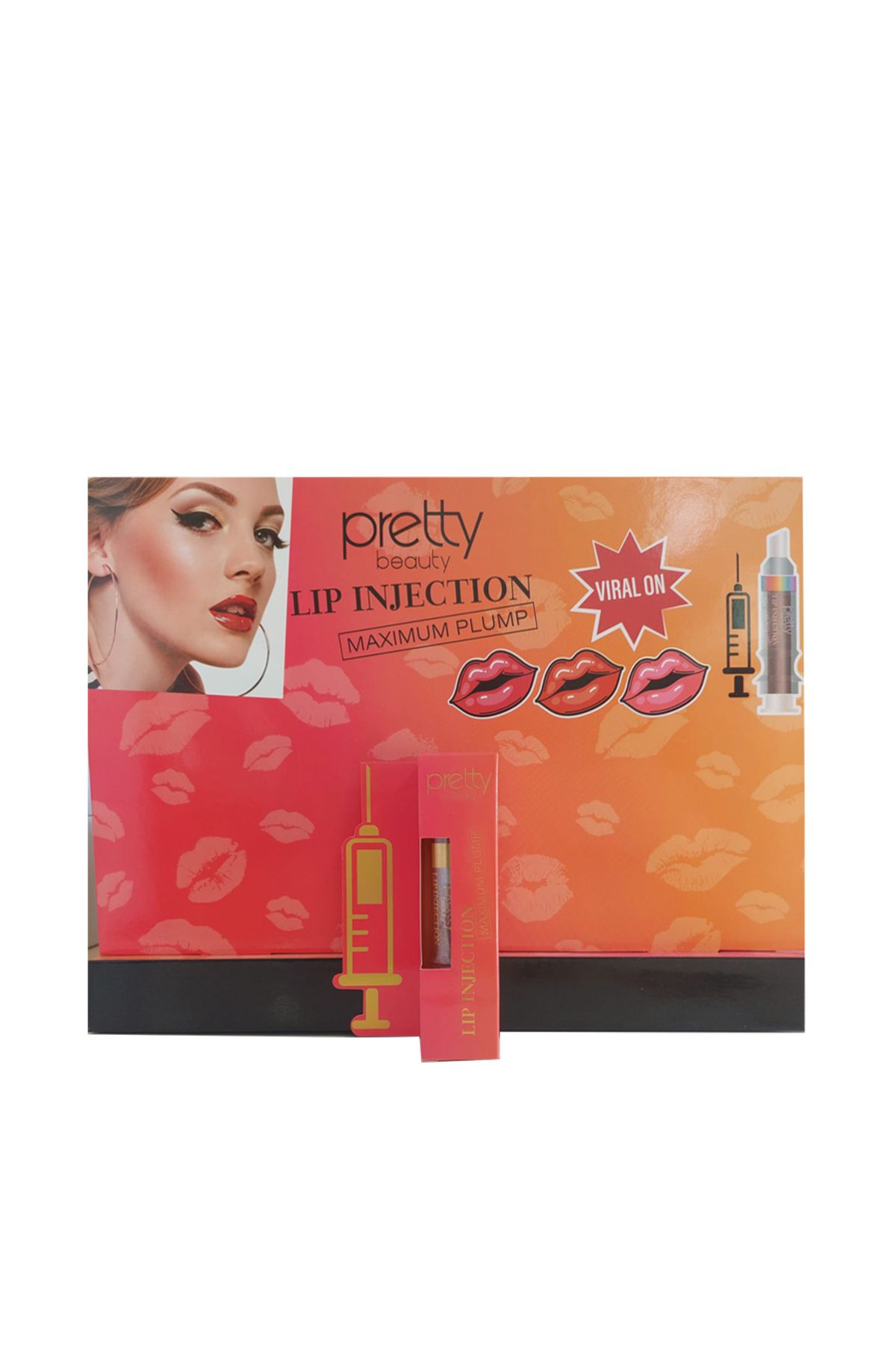 Pretty Pb-412 Lip Gloss Injection Maximum Dolgunluk