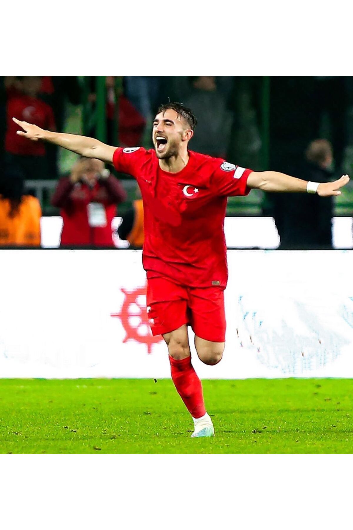 BREATHLESS Türkiye Euro 2024 YUNUS AKGÜN Yetişkin Forması (RED)