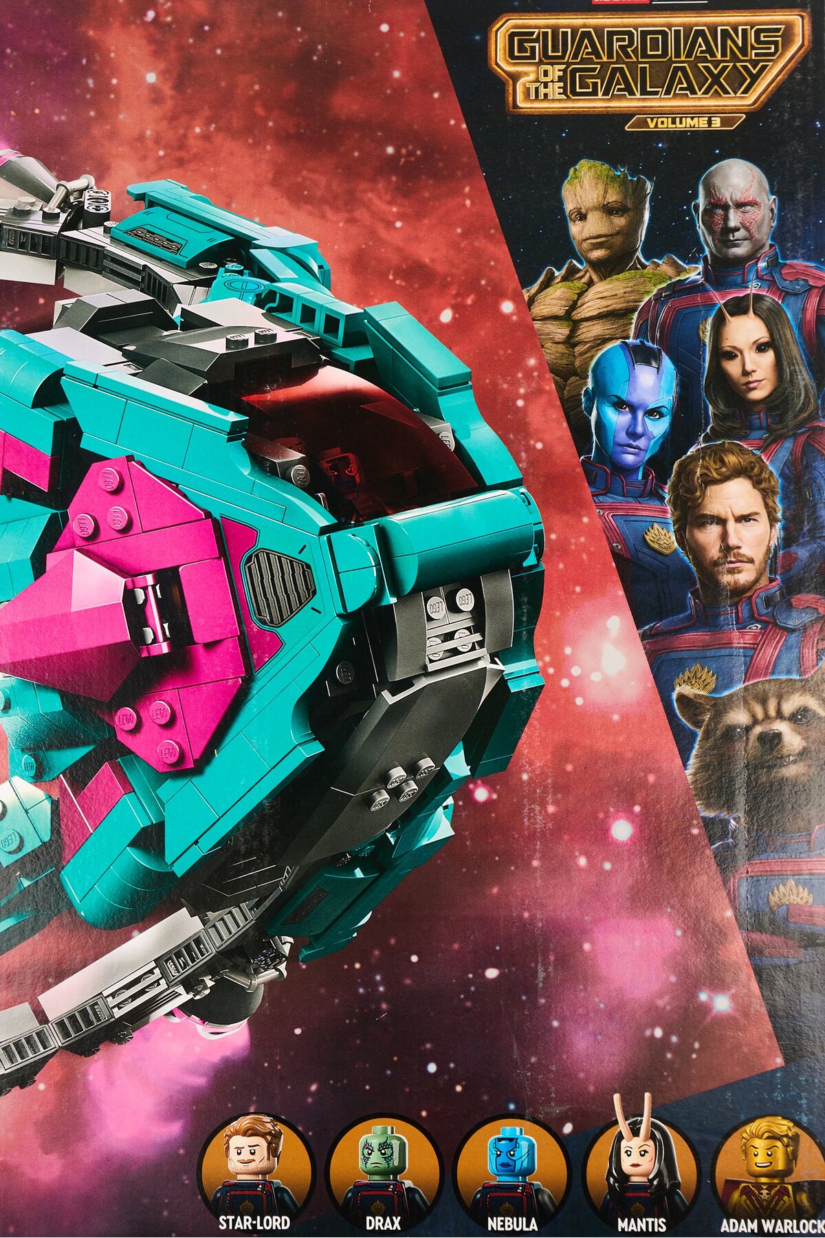 مارول کشتی نگهبانان جدید ۷۶۲۵۵ مجموعه ساختنی ۱۱۰۸ تکه