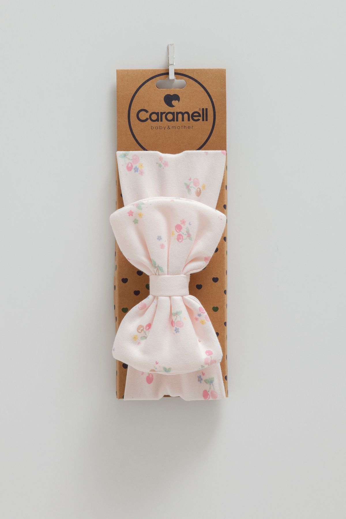 Caramell %100 Pamuk Kız Bebek SAÇ BANDI  BANDANA (0-24 AY UYUMLU)