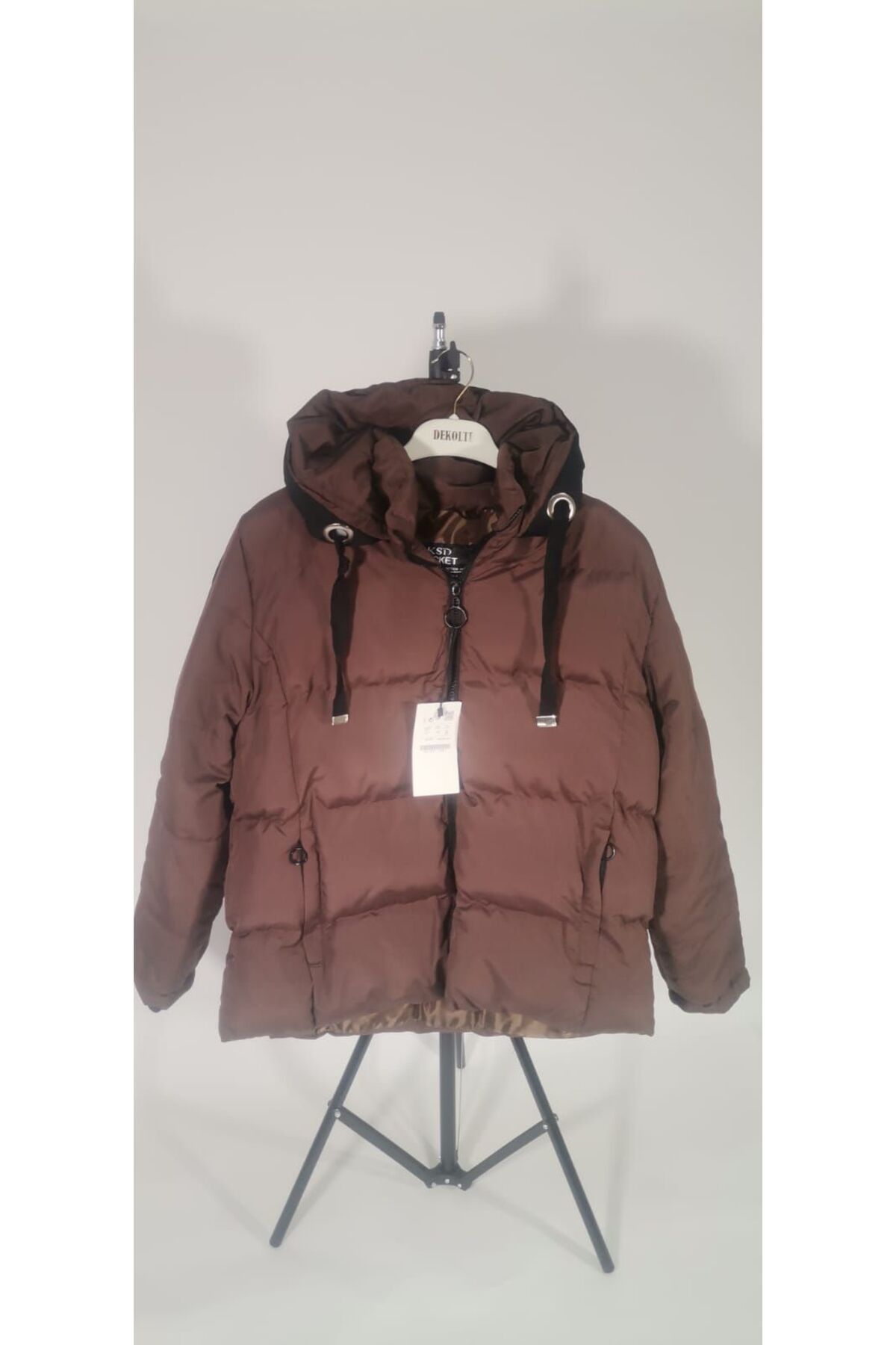 KASİDE-Women's Hooded Puffer Coat 1