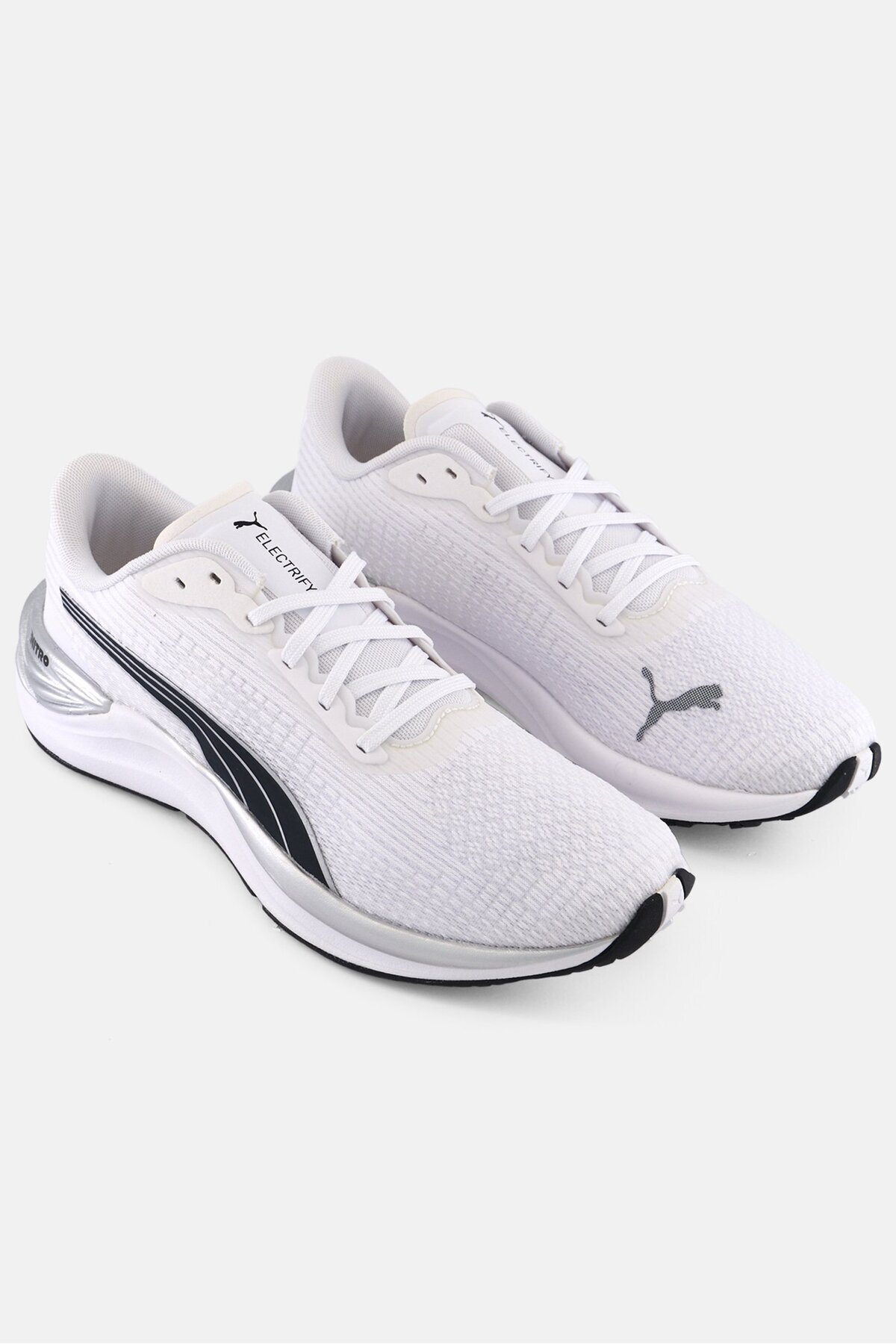 Puma-Men Electrify Nitro 3 Lace Up Training Shoes, Silver 1