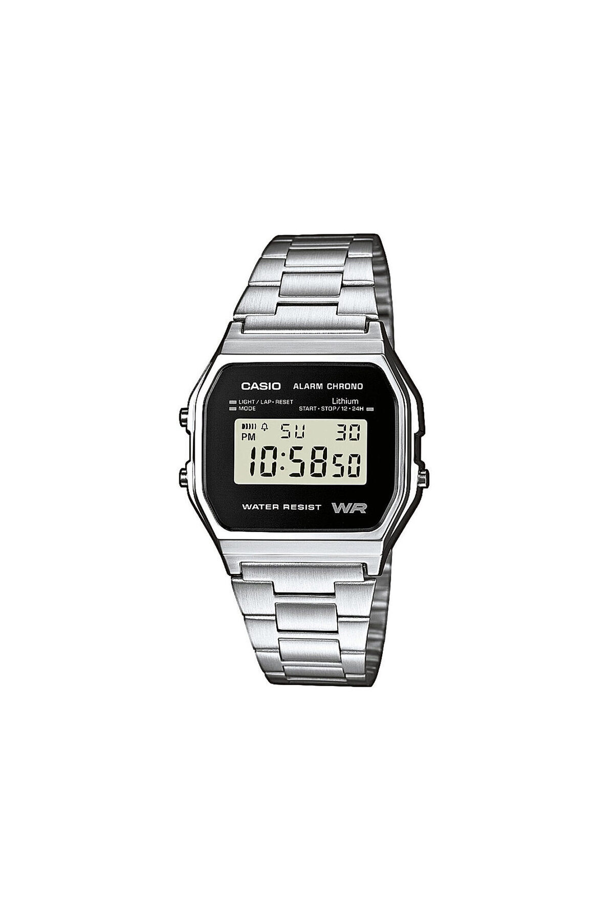 Casio-Ceas bărbătesc A158WEA-1EF, cuarț, 33mm, 3ATM 1