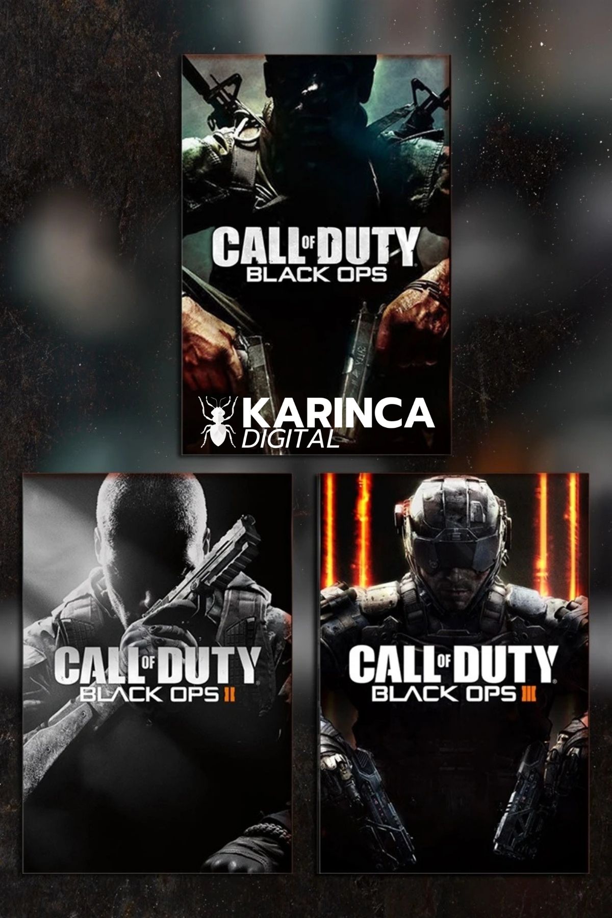 Call Of Duty Black Ops 1-2-3 Bütün Seri