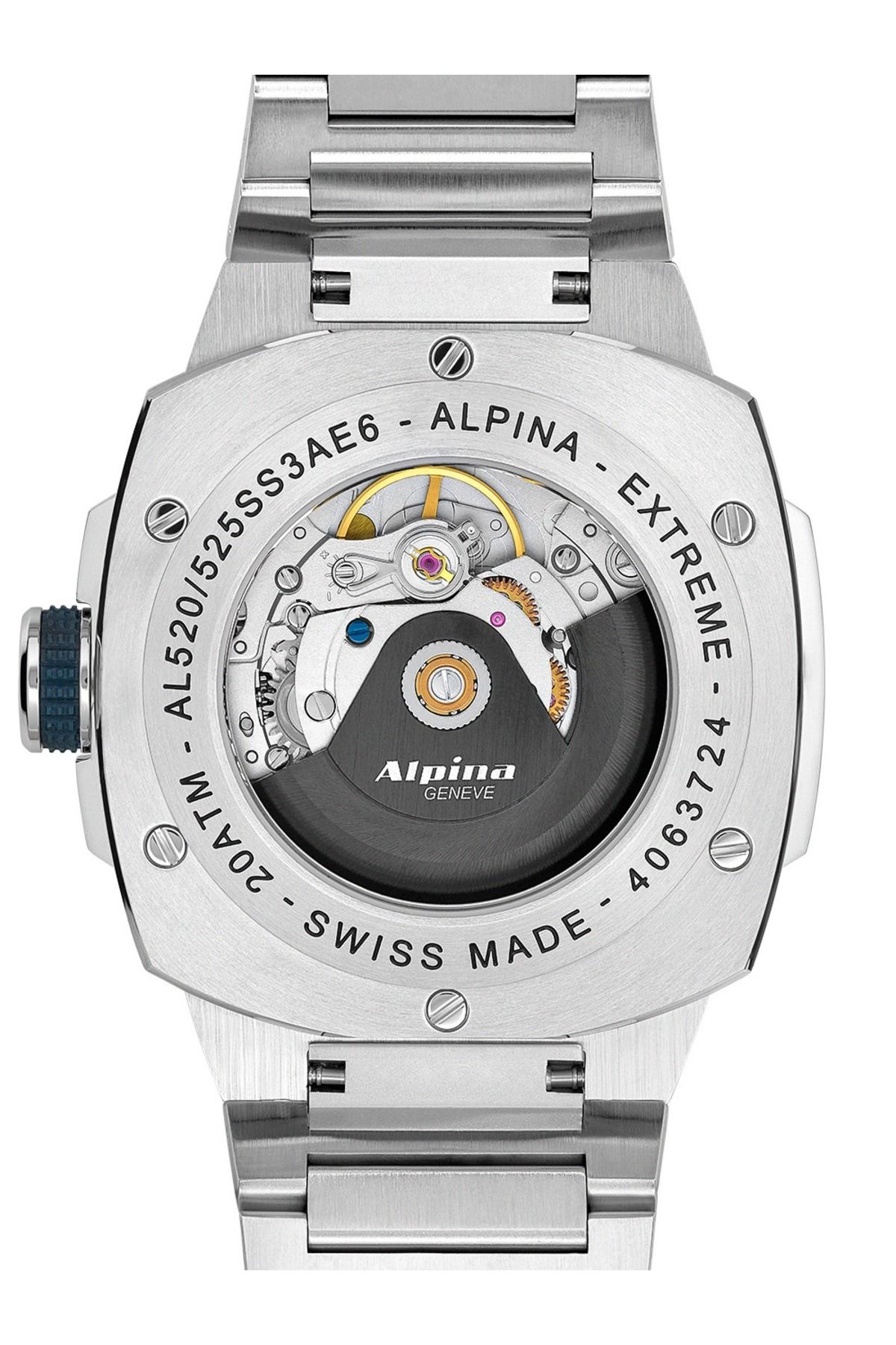 Alpina-Pánské hodinky Alpina AL-525TB3AE6B, automat, 41mm, 20ATM 3