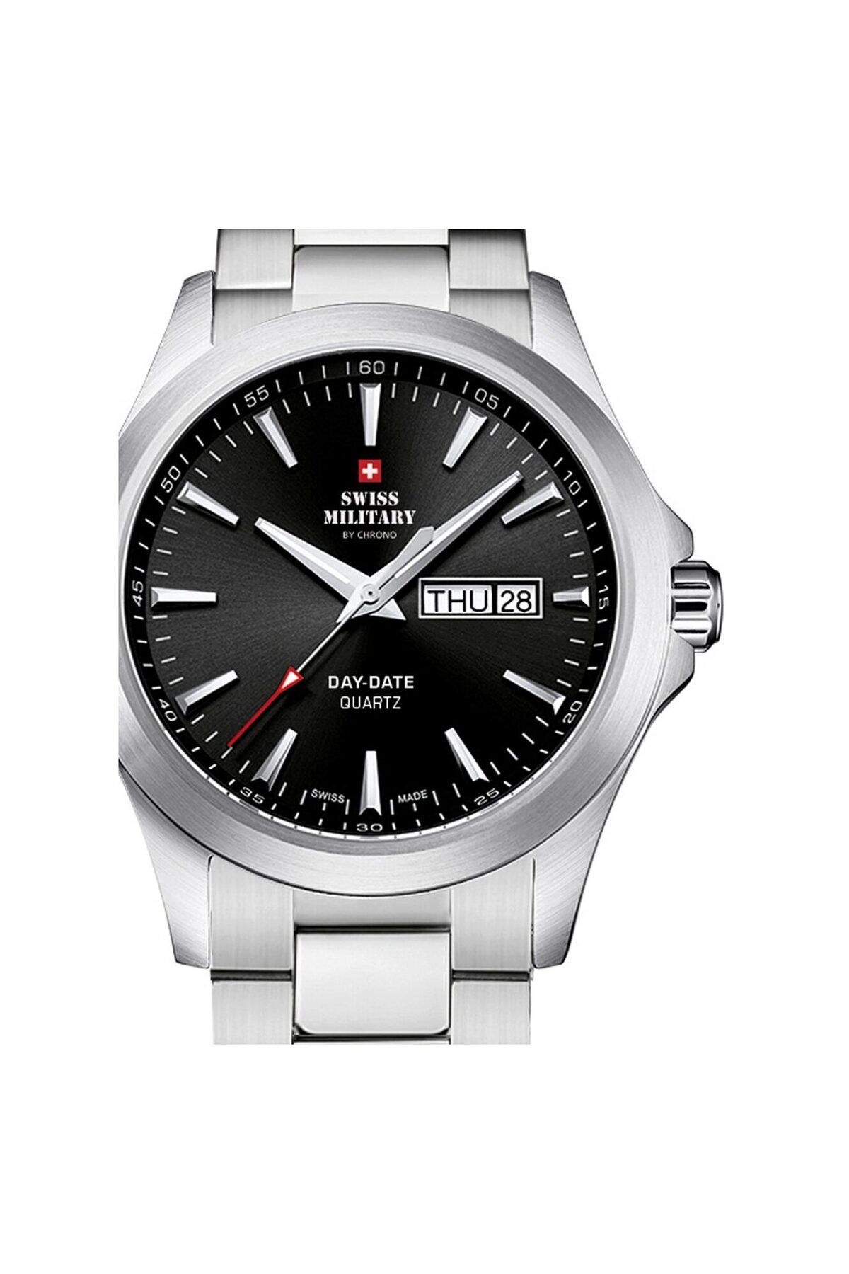 Swiss Military-Ανδρικό ρολόι Swiss Military By Chrono SMP36040.22, Quartz, 42mm, 5ATM 1