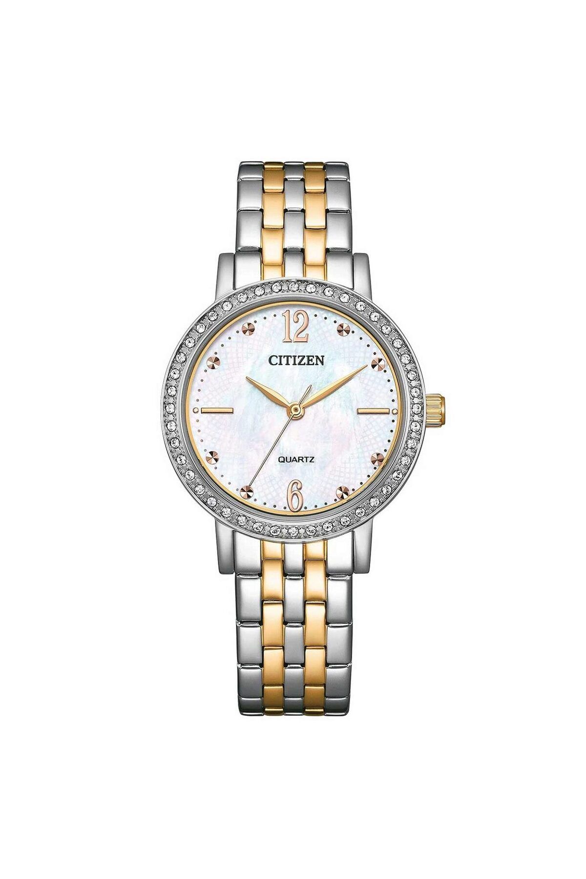 Citizen-Ceas de dama Citizen EL3106-59D, Quartz, 31mm, 5ATM 1