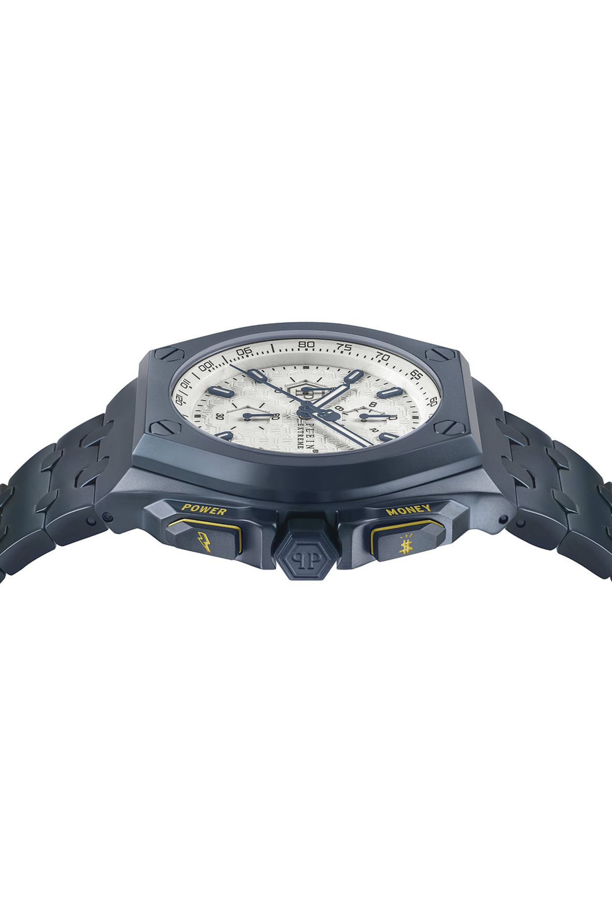 PHILIPP PLEIN-Ανδρικό ρολόι Philipp Plein PWGAA0721, Quartz, 44mm, 5ATM 2