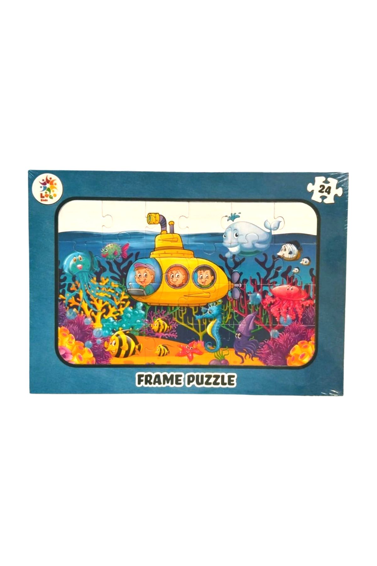 LAÇO KİDS Frame Puzzle 24 Parça Lc7166