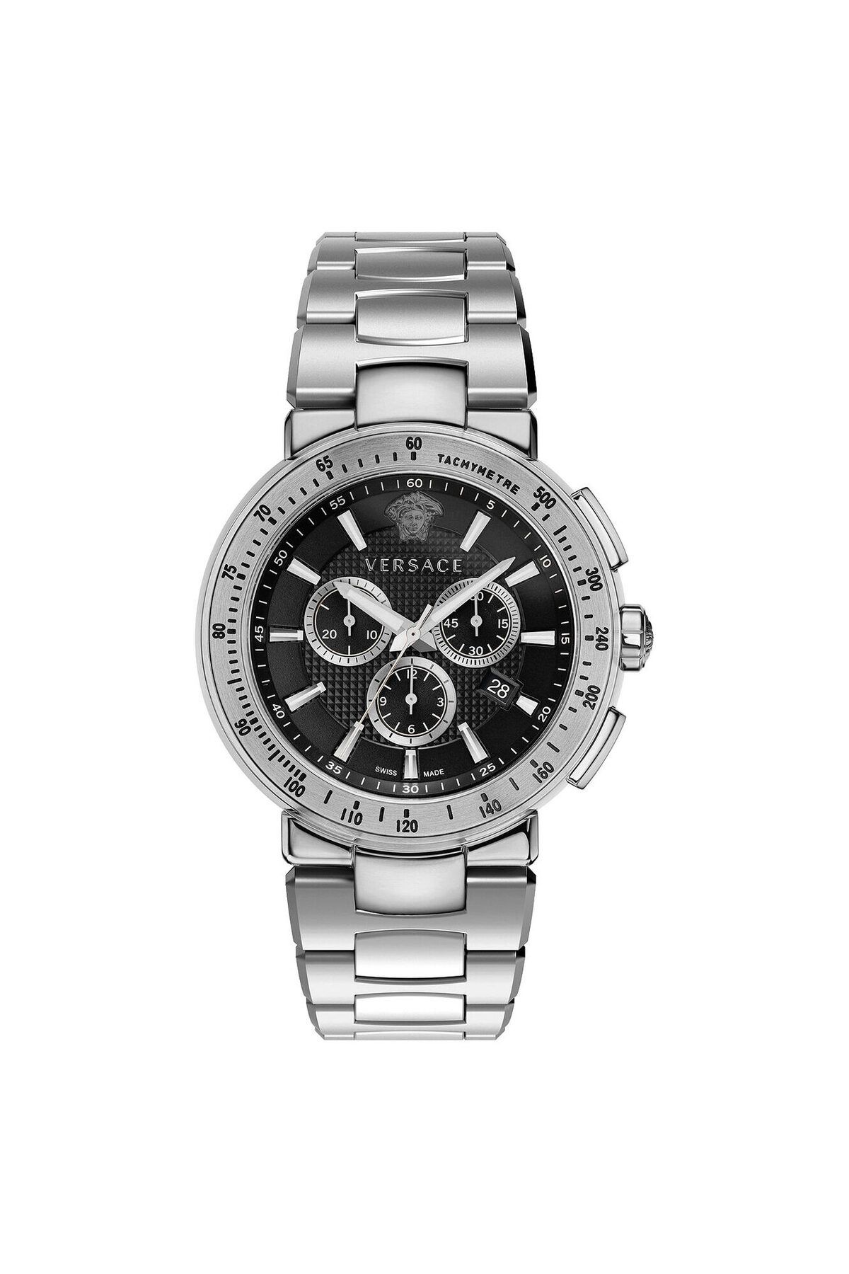 Versace-Ανδρικό ρολόι Versace VFG170016, Quartz, 46mm, 5ATM 1