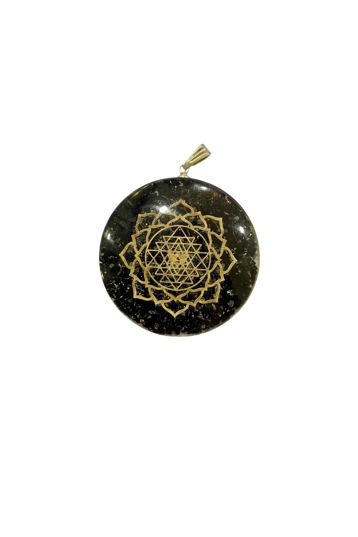 Yuka Dükkan Sri Yantra Kolye Ucu (reçine)