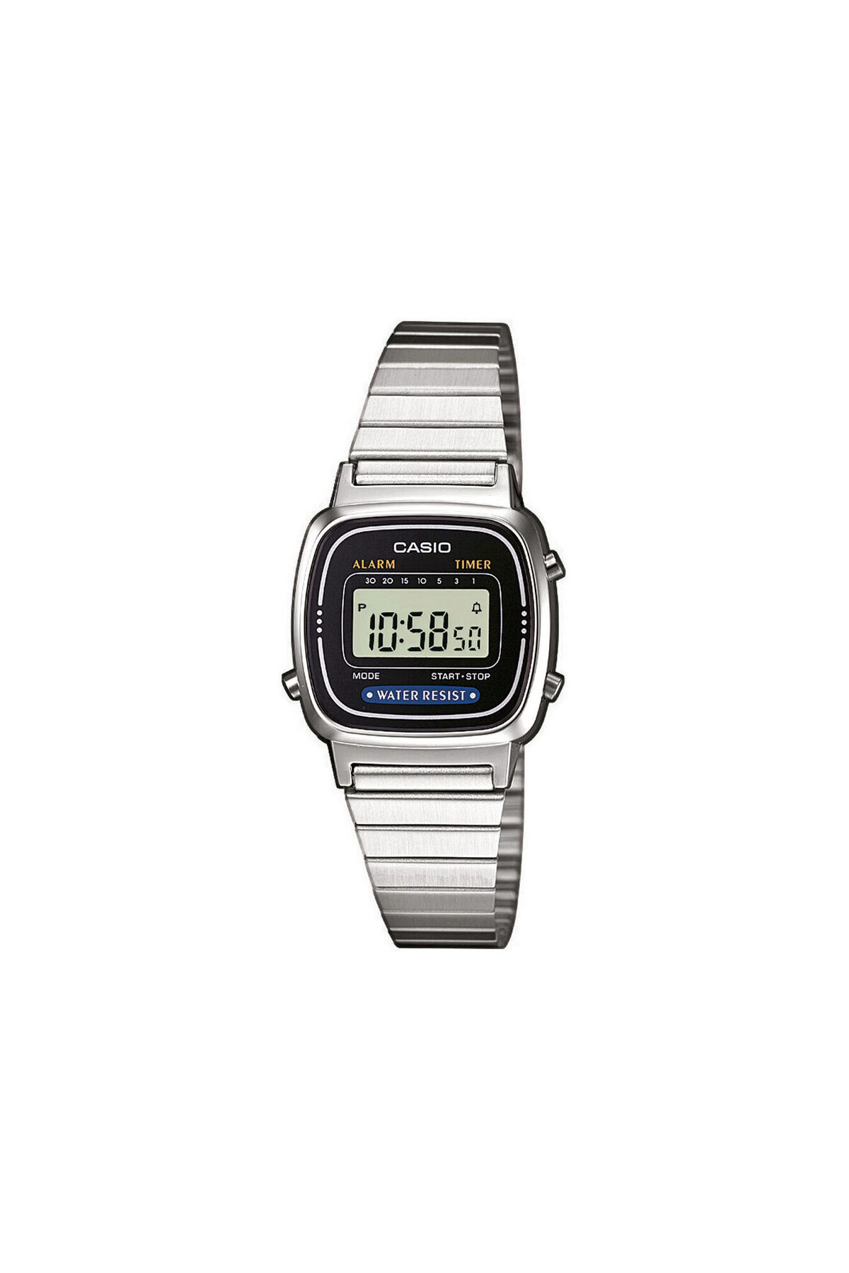 Casio-Ceas de damă LA670WEA-1EF, cuarț, 24mm, 3ATM 1