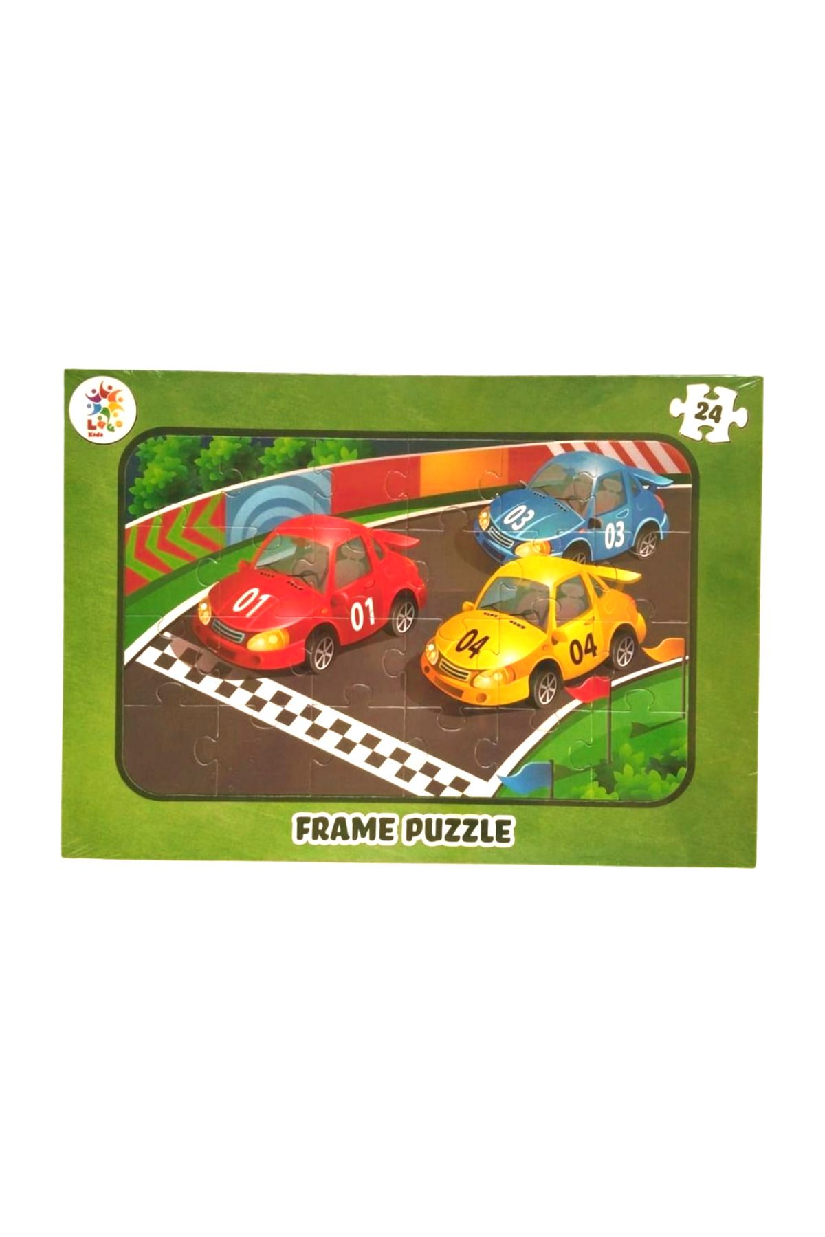 LAÇO KİDS Frame Puzzle 24 Parça Lc7166