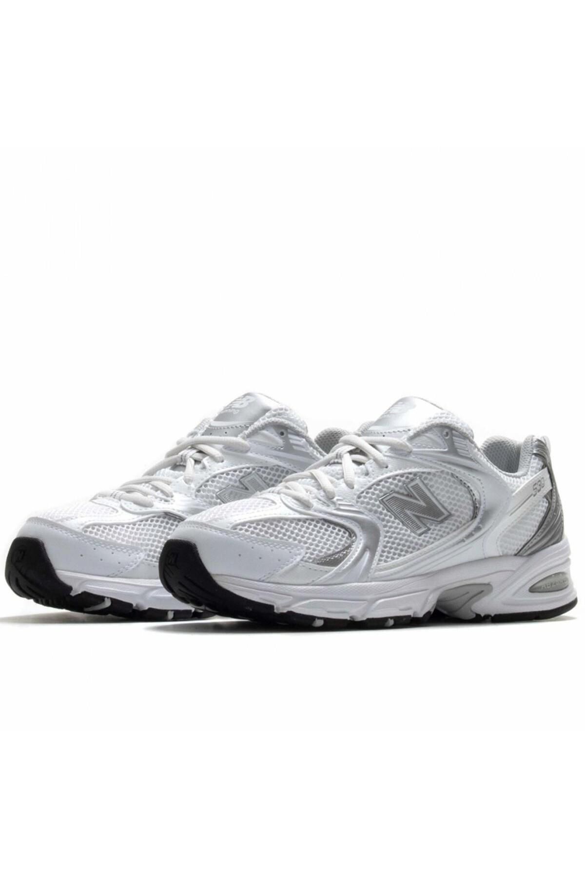 اسنیکر سفید مردانه و زنانه 530 اورجینال New Balance