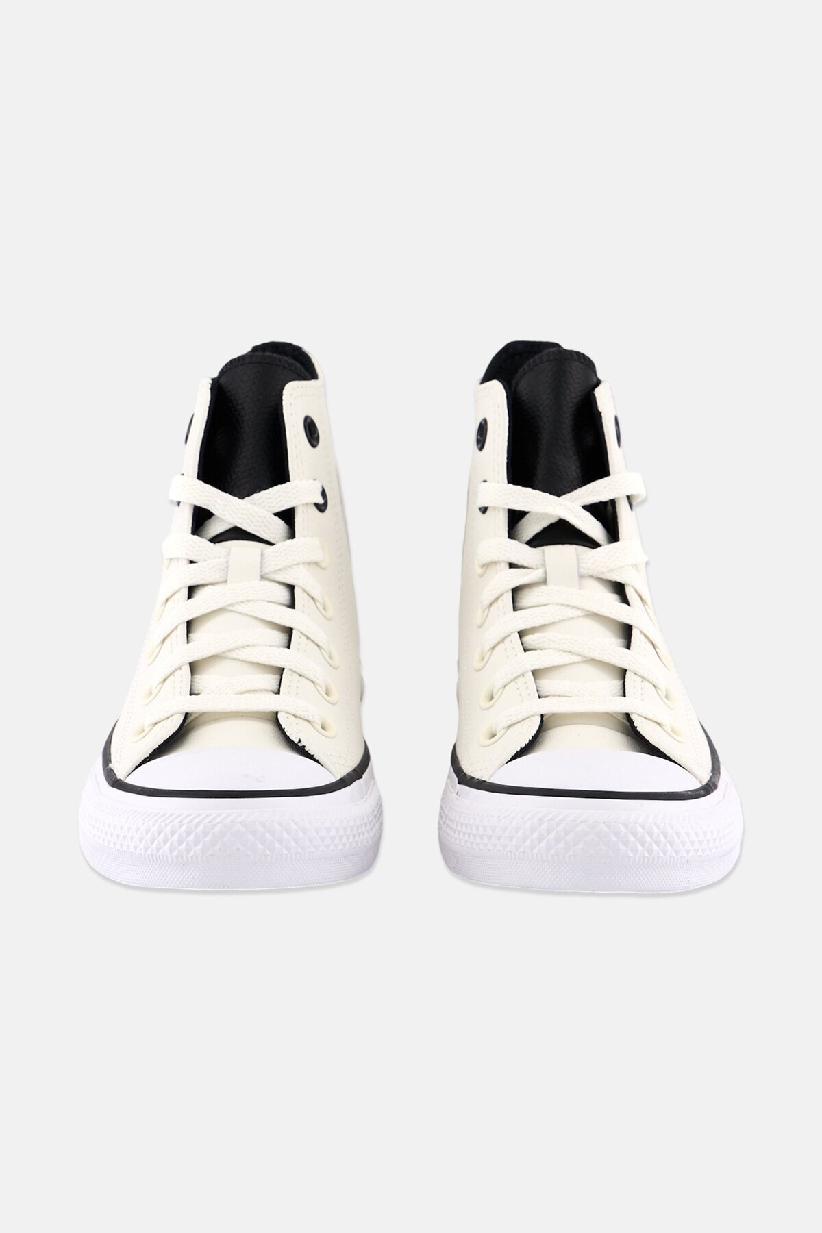 Converse-حذاء Ctas Hi برباط للأولاد من Kids Boys، لون عاجي/أبيض 2