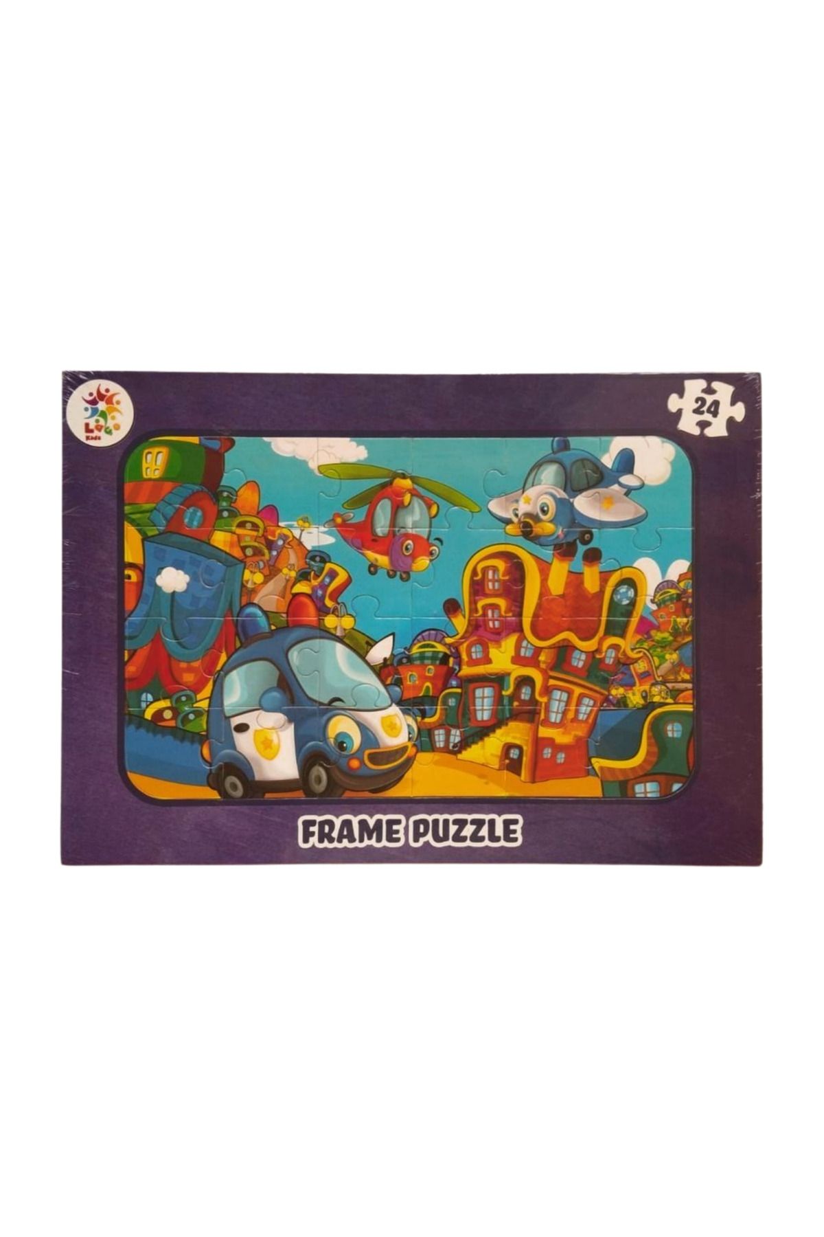 LAÇO KİDS Frame Puzzle 24 Parça Lc7166