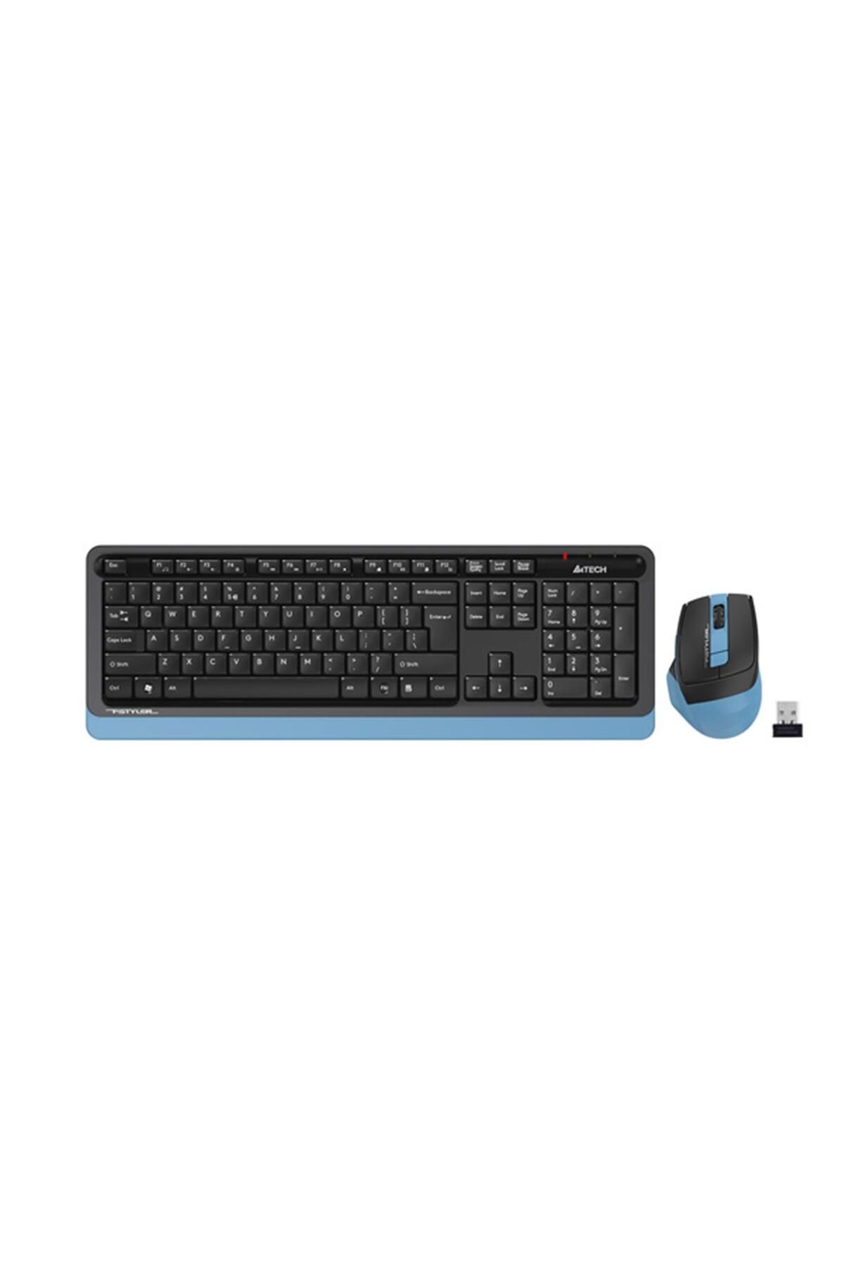 Vobotek Teknoloji A4 Tech Fg1035 2.4G Mavi Q Fn-Mm Klv+Optik Mouse Set
