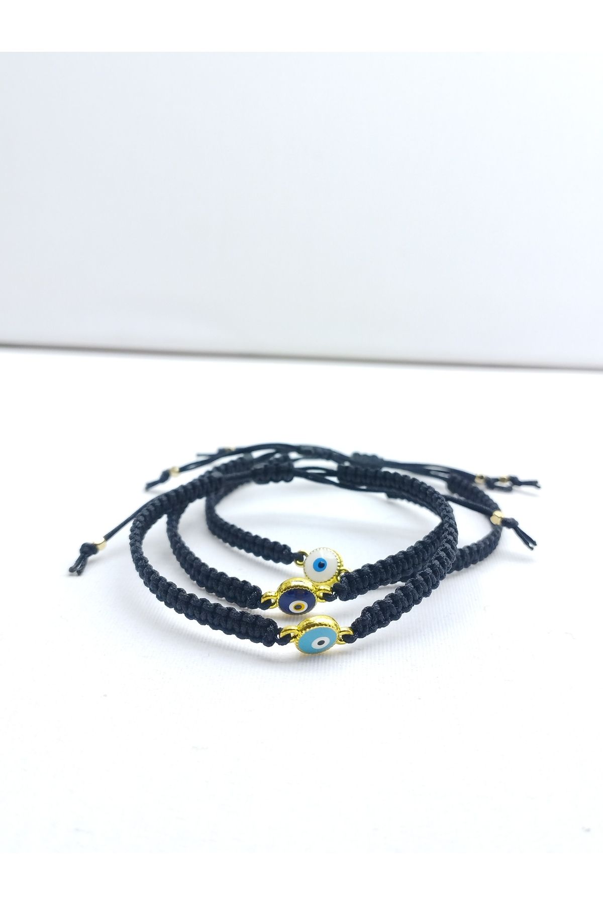Handmade Makrome nazar boncuklu bileklik