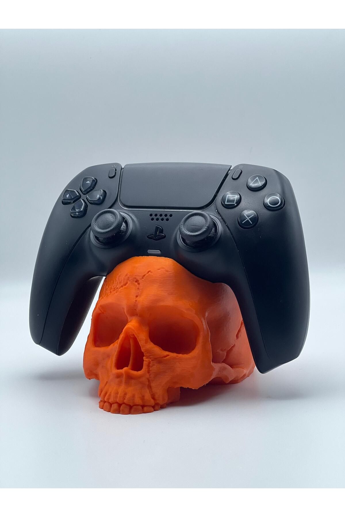 beboncool 3D SKULL KURUKAFA Özel Tasarım Ps5 Joystick Tutucu Stand