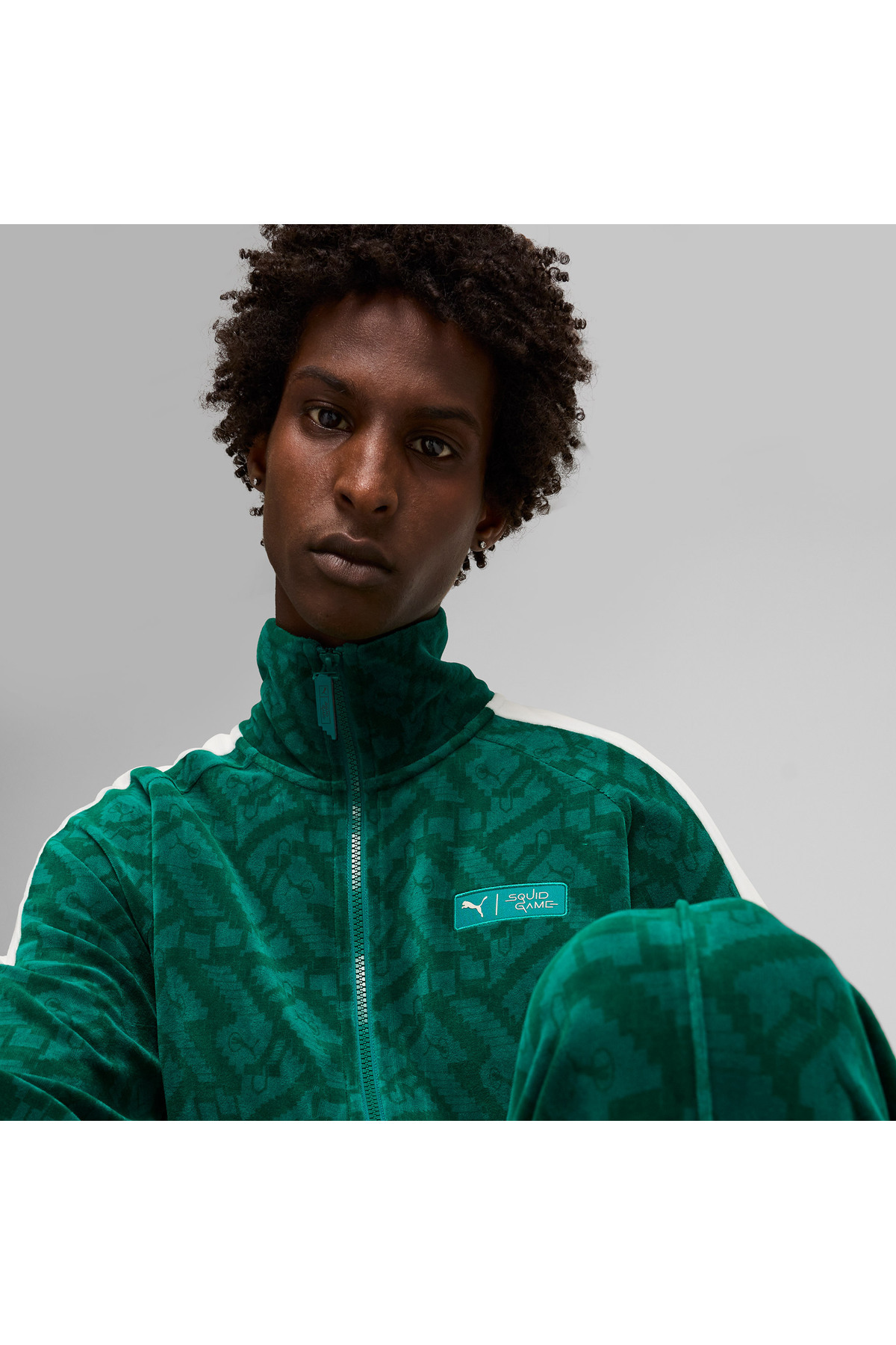 Puma-X Squid Game Men's Green Jacket 6