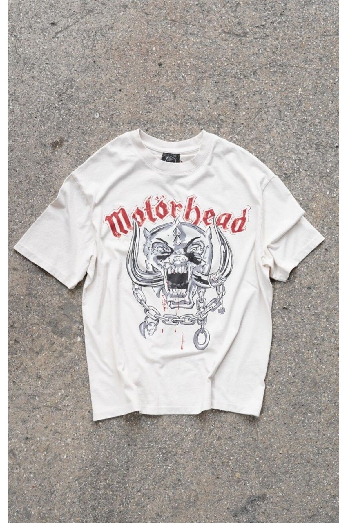 Overdrive Motörhead White Oversize T-shirt