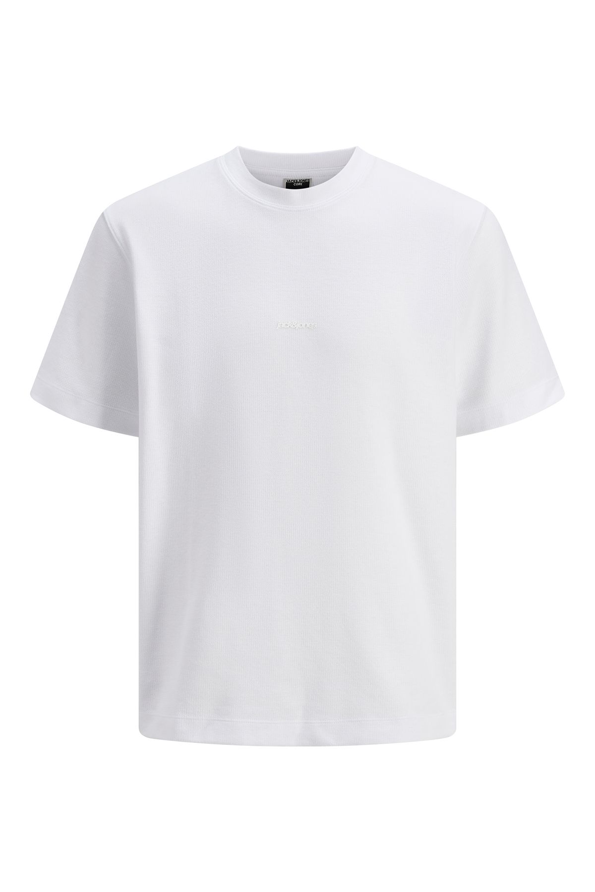 تی شرت آستین کوتاه مردانه Jcotarmac با یقه شلوار 12273217 سفید Jack & Jones