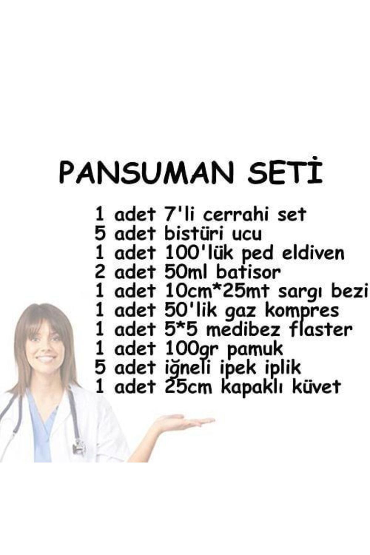 medikaltec Cerrahi Set Pansuman Seti