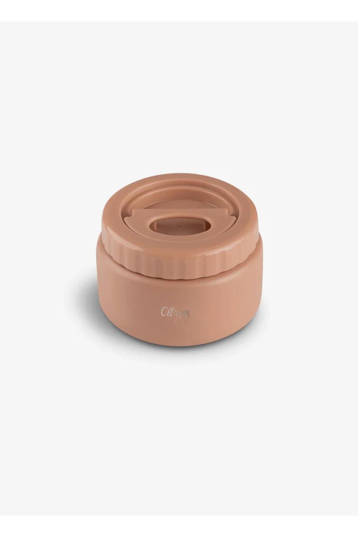 Citron Vakumlu Paslanmaz Çelik Yemek Termosu 250 ml - Blush Pink 1196397 fotoğrafı 3 (önizleme)